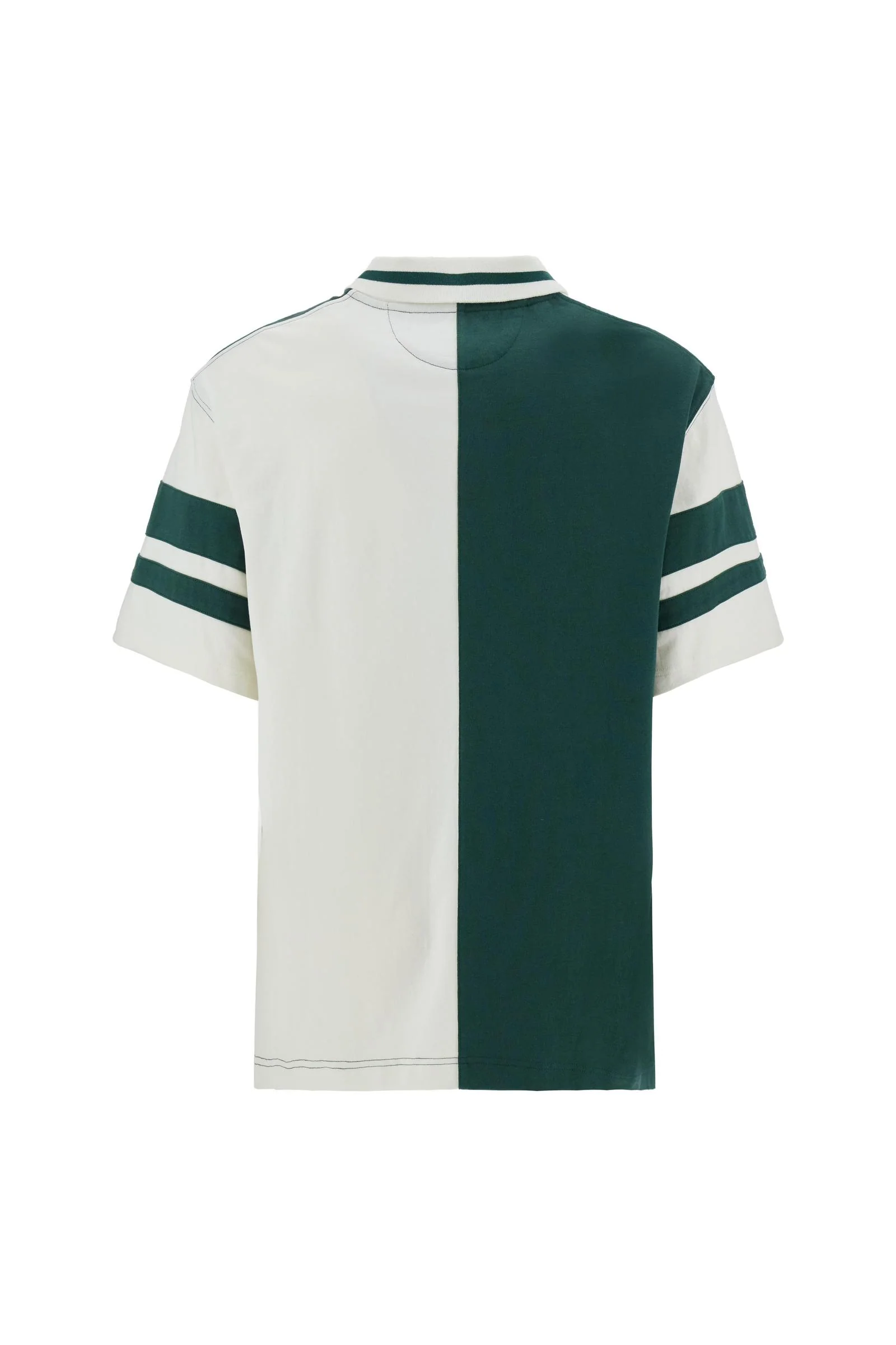 Herren-Poloshirt mit kurzen Ärmeln aus zweifarbigem Heavy Cotton Jersey Guards - Cornelius - Image 6