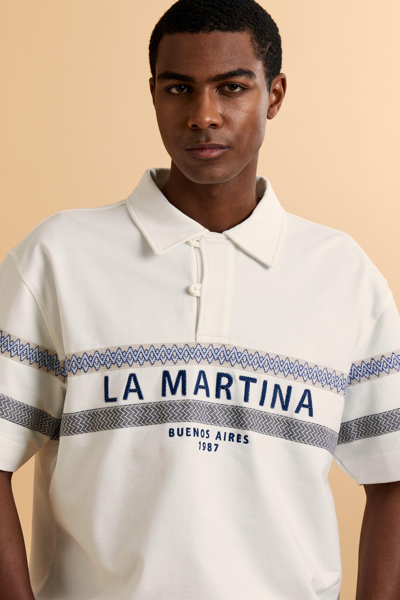 Herren Poloshirt Piqué geometrische Streifen - Colbert - Image 3
