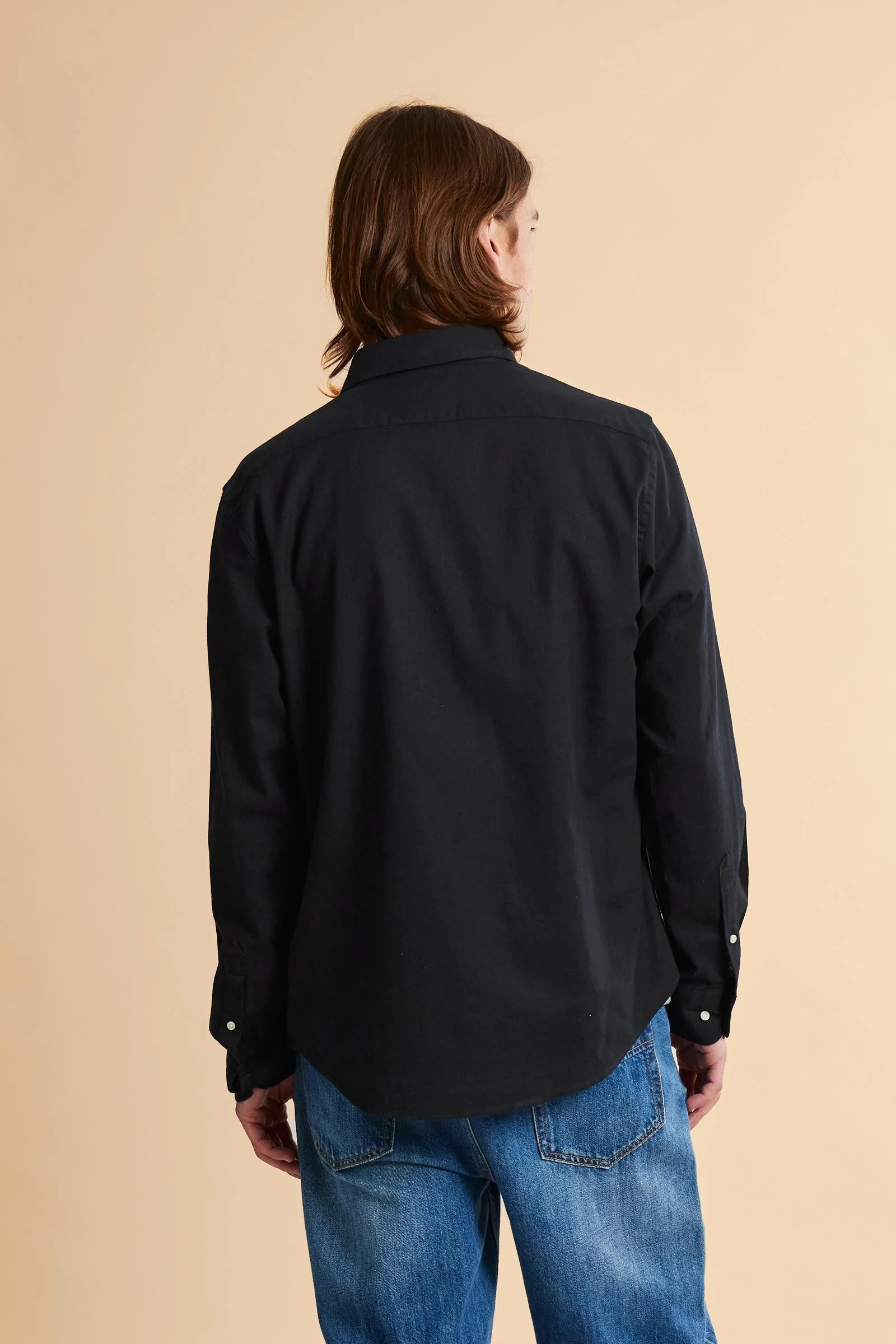 Herren Regular Fit Hemd aus Baumwolle und Leinen mit kleinem Logo - Rodolfo - Image 4