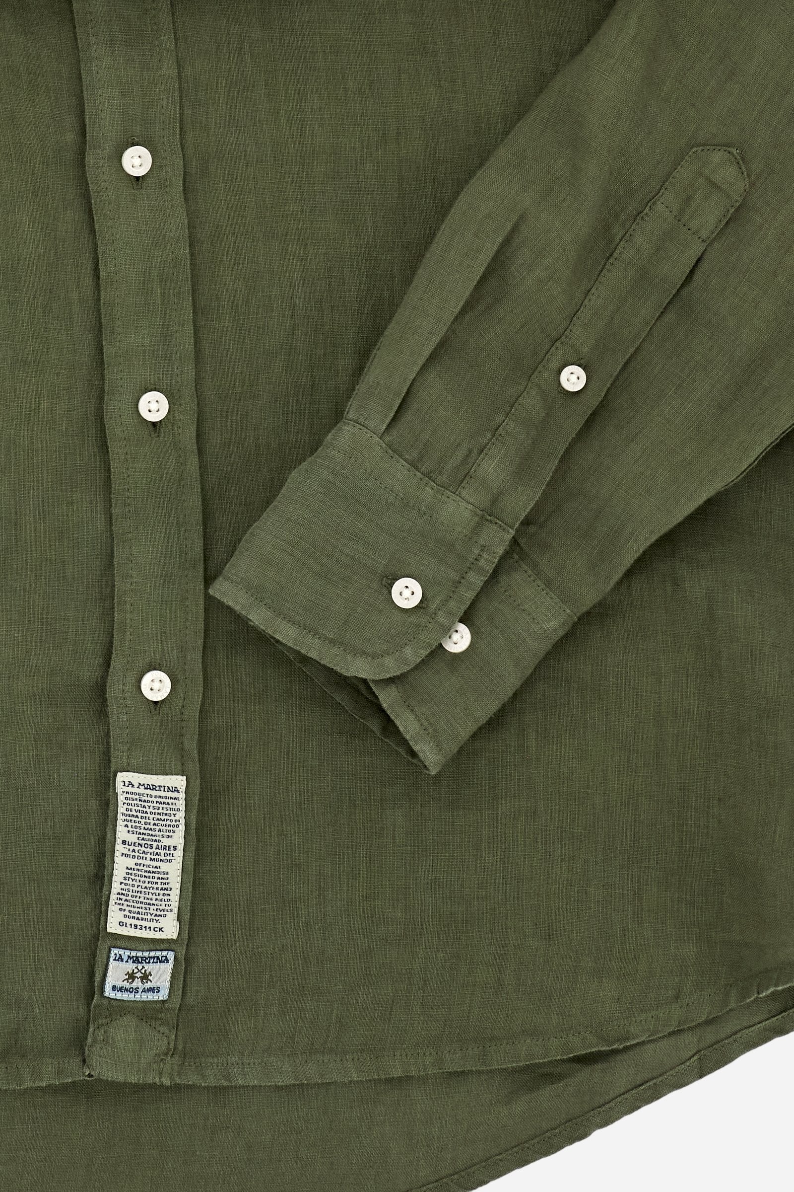 Herren Regular Fit Hemd aus Leinen stückgefärbt - Innocent - Image 7