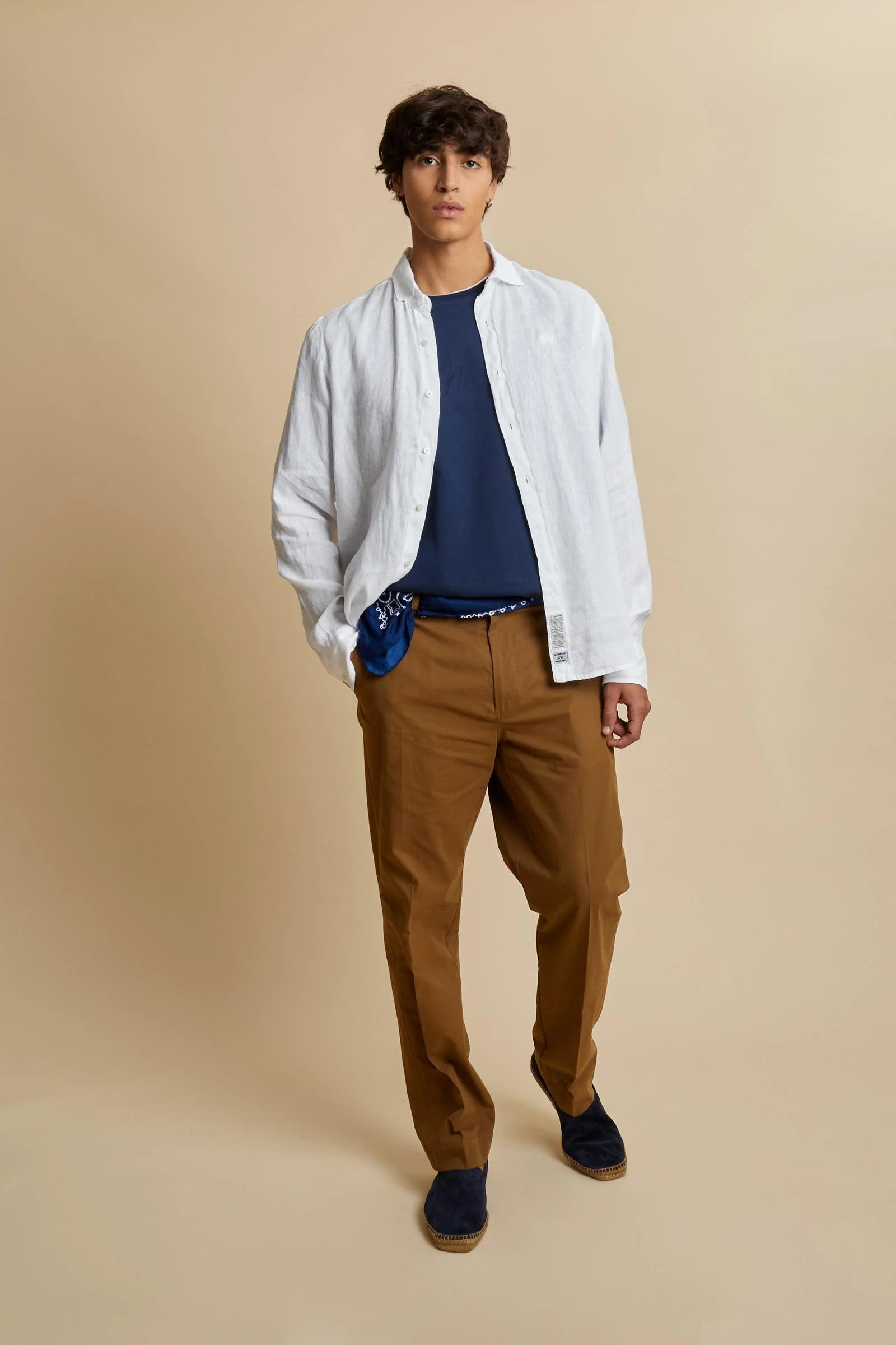 Herren Regular Fit Hemd aus Leinen stückgefärbt - Innocent - Image 2