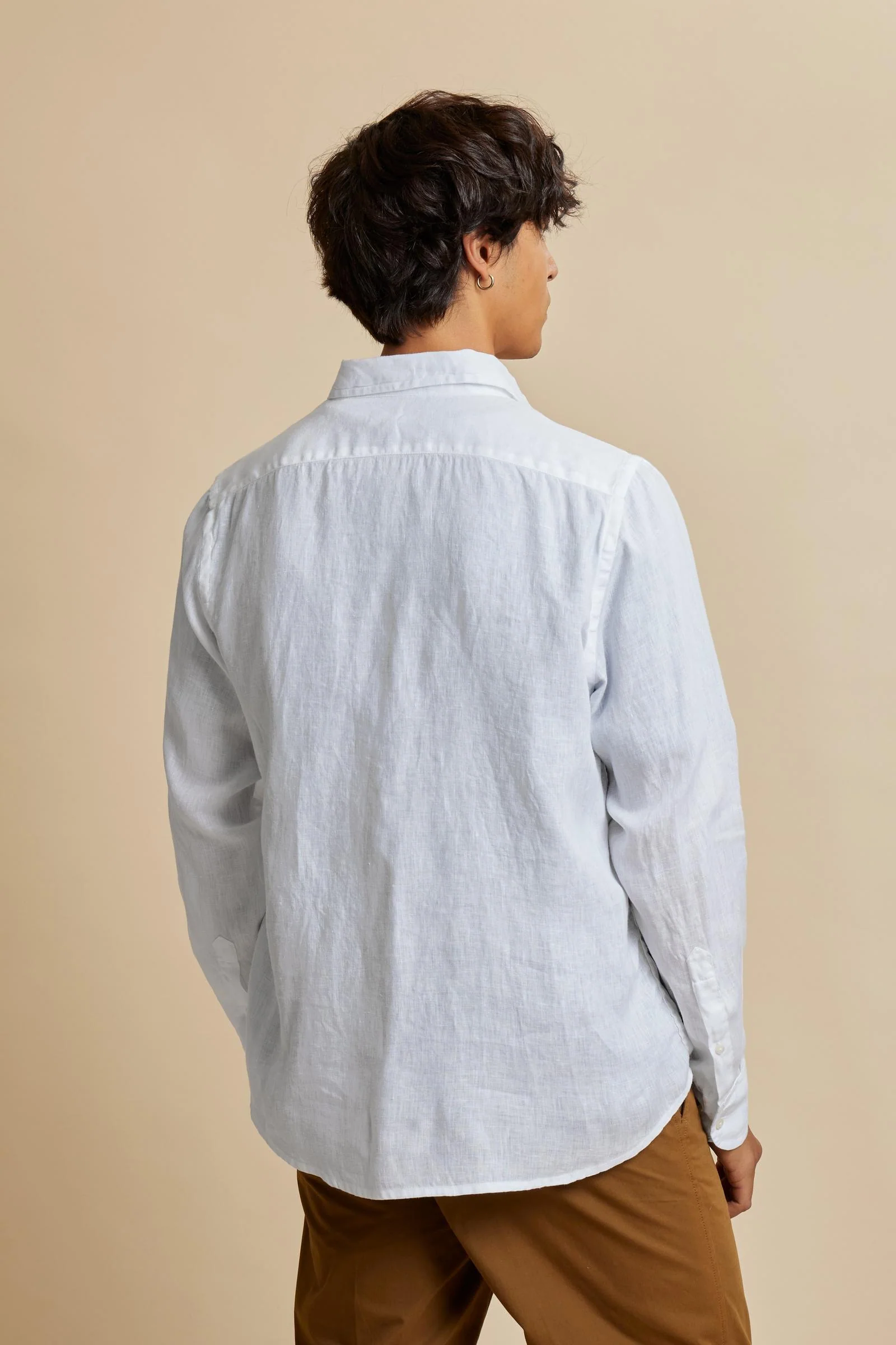 Herren Regular Fit Hemd aus Leinen stückgefärbt - Innocent - Image 4