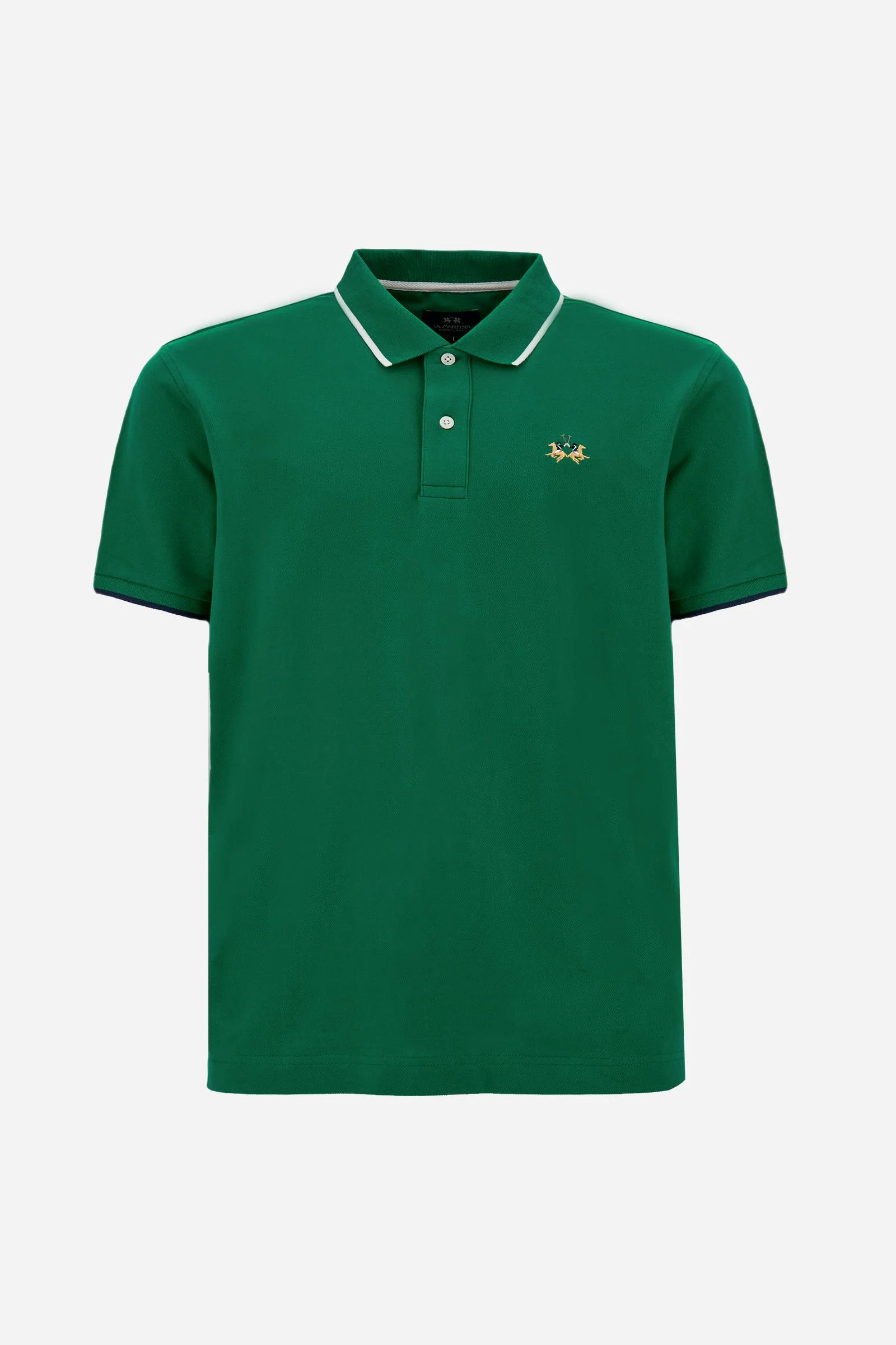 Herren Regular-Fit Poloshirt aus Stretch-Piqué Essential – Russell - Image 5