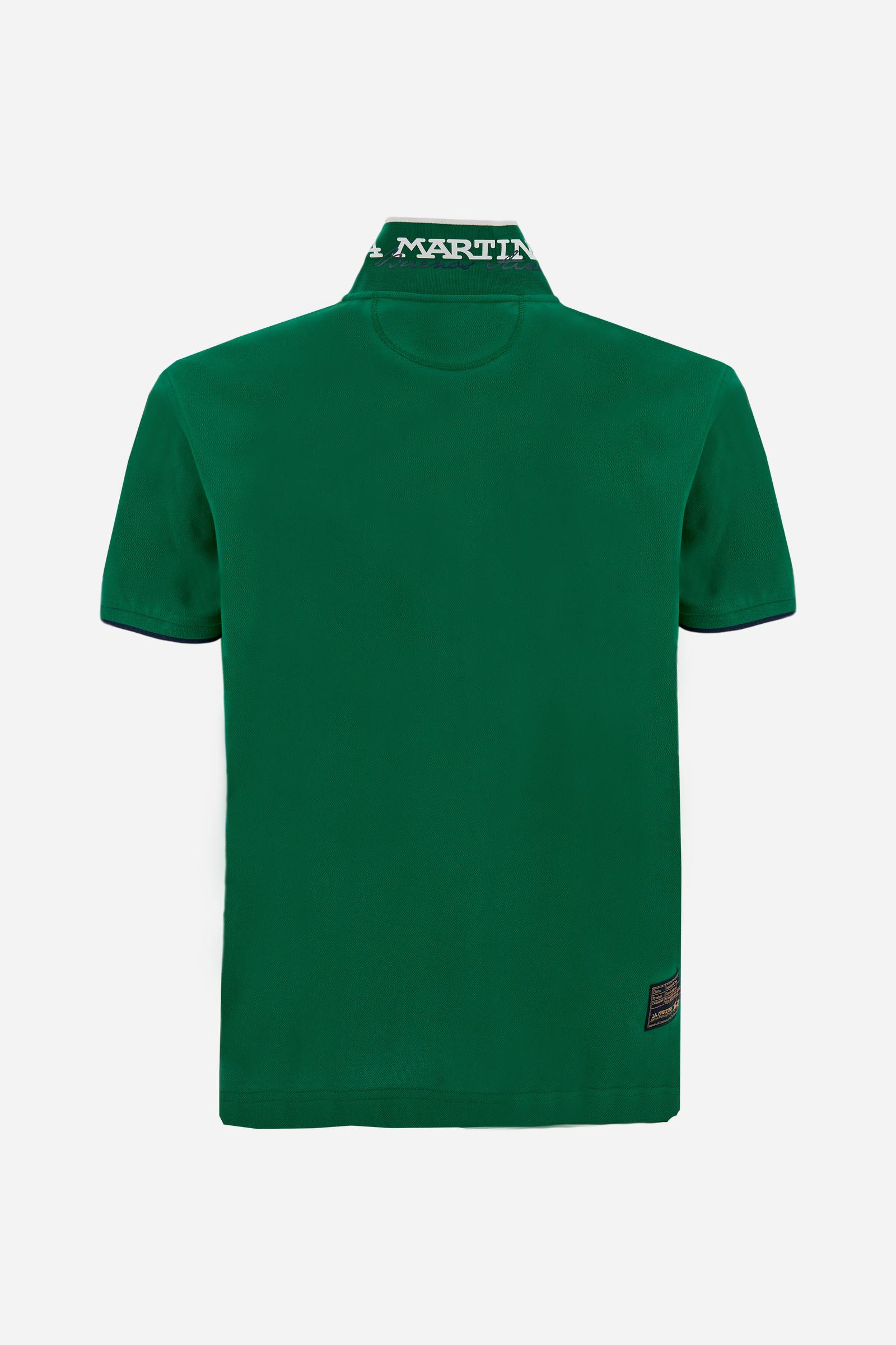 Herren Regular-Fit Poloshirt aus Stretch-Piqué Essential – Russell - Image 6