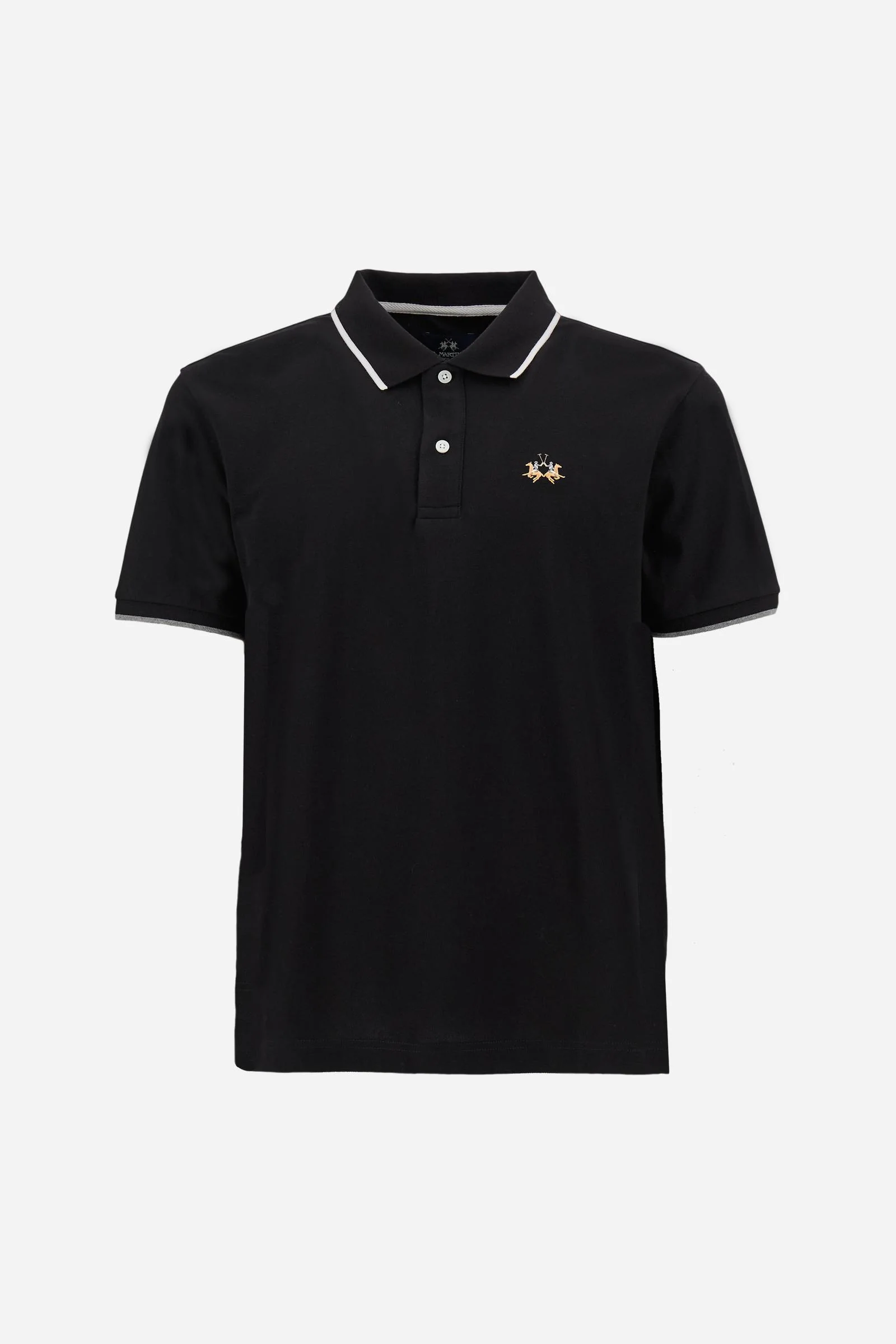 Herren Regular-Fit Poloshirt aus Stretch-Piqué Essential – Russell - Image 5
