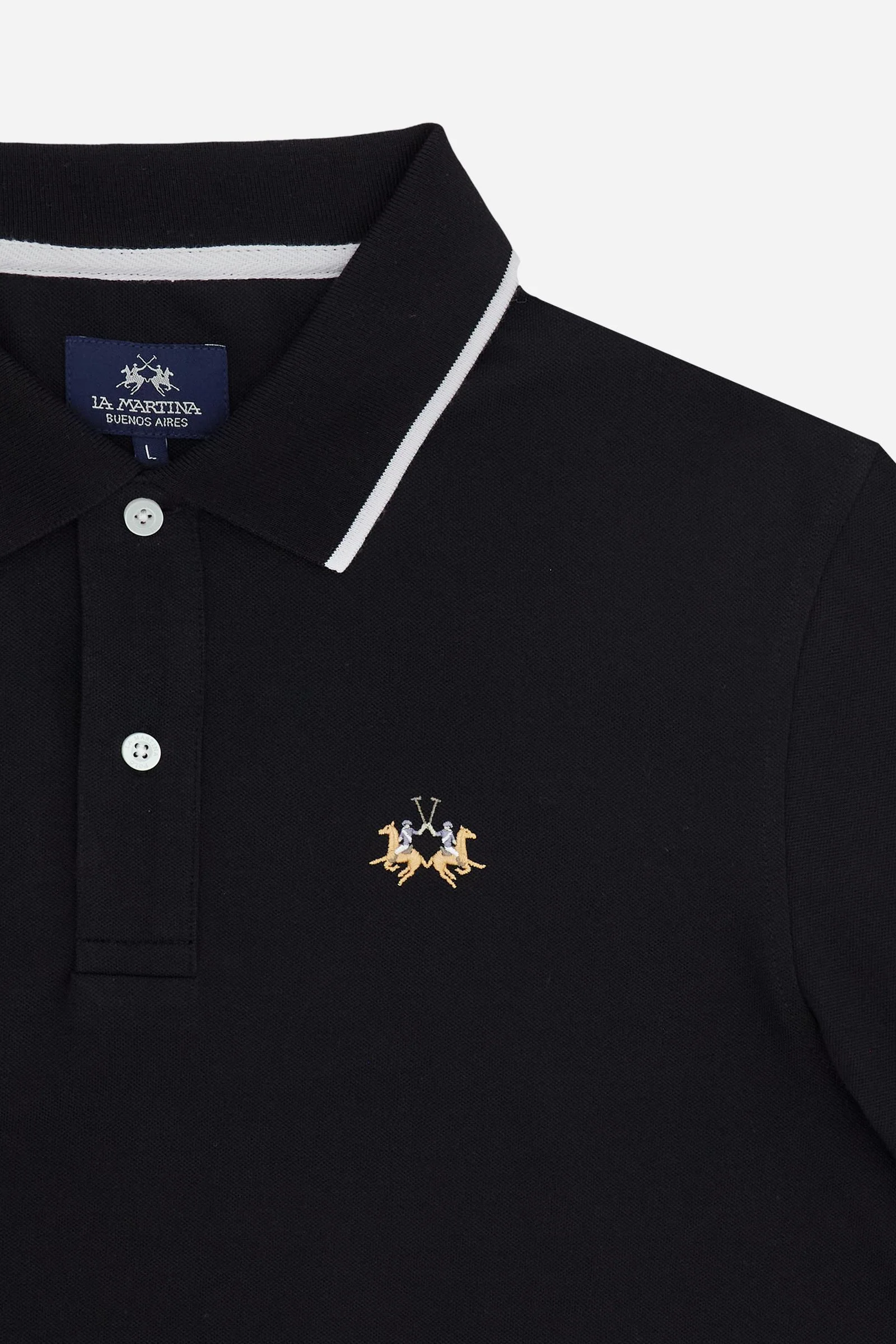 Herren Regular-Fit Poloshirt aus Stretch-Piqué Essential – Russell - Image 8
