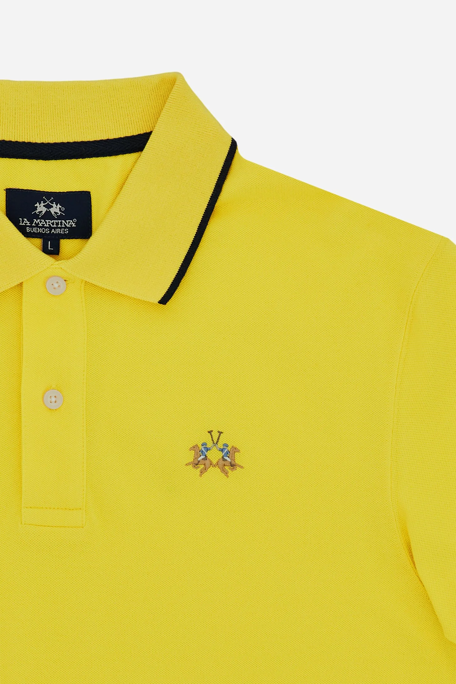 Herren Regular-Fit Poloshirt aus Stretch-Piqué Essential – Russell - Image 6