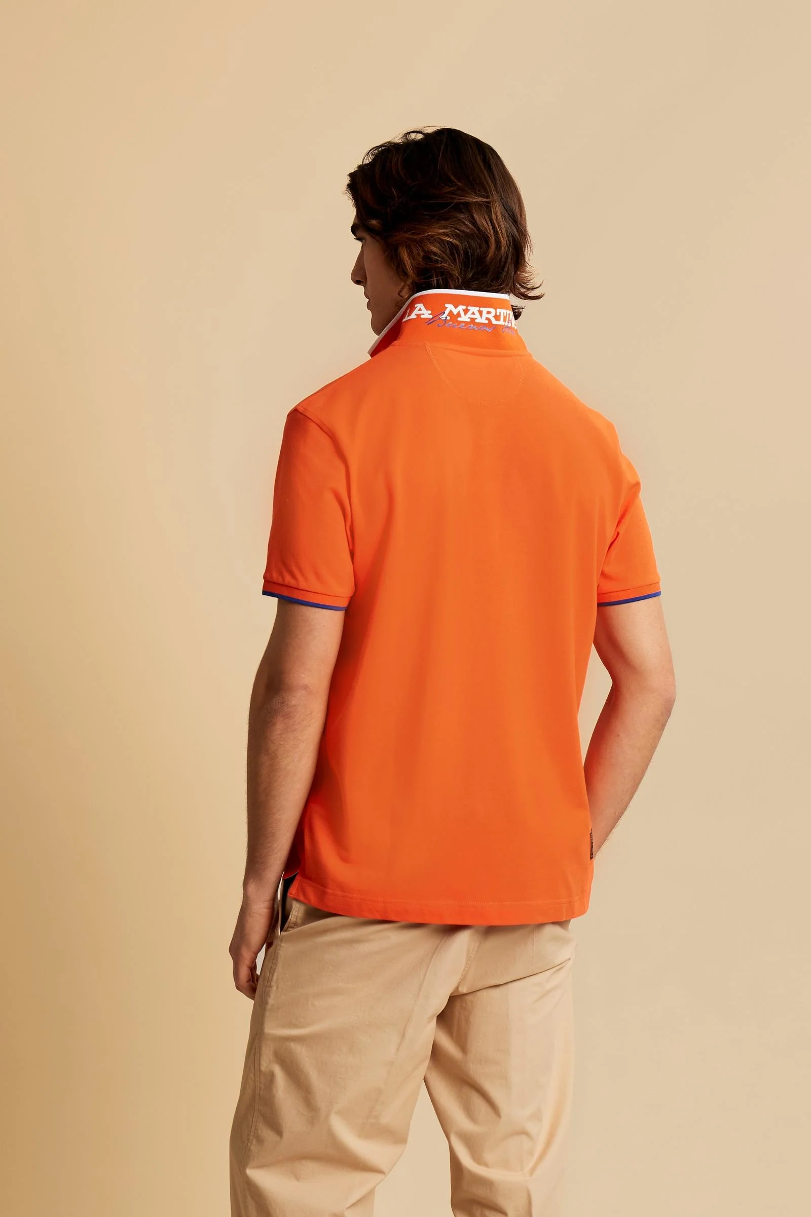 Herren Regular-Fit Poloshirt aus Stretch-Piqué Essential – Russell - Image 4