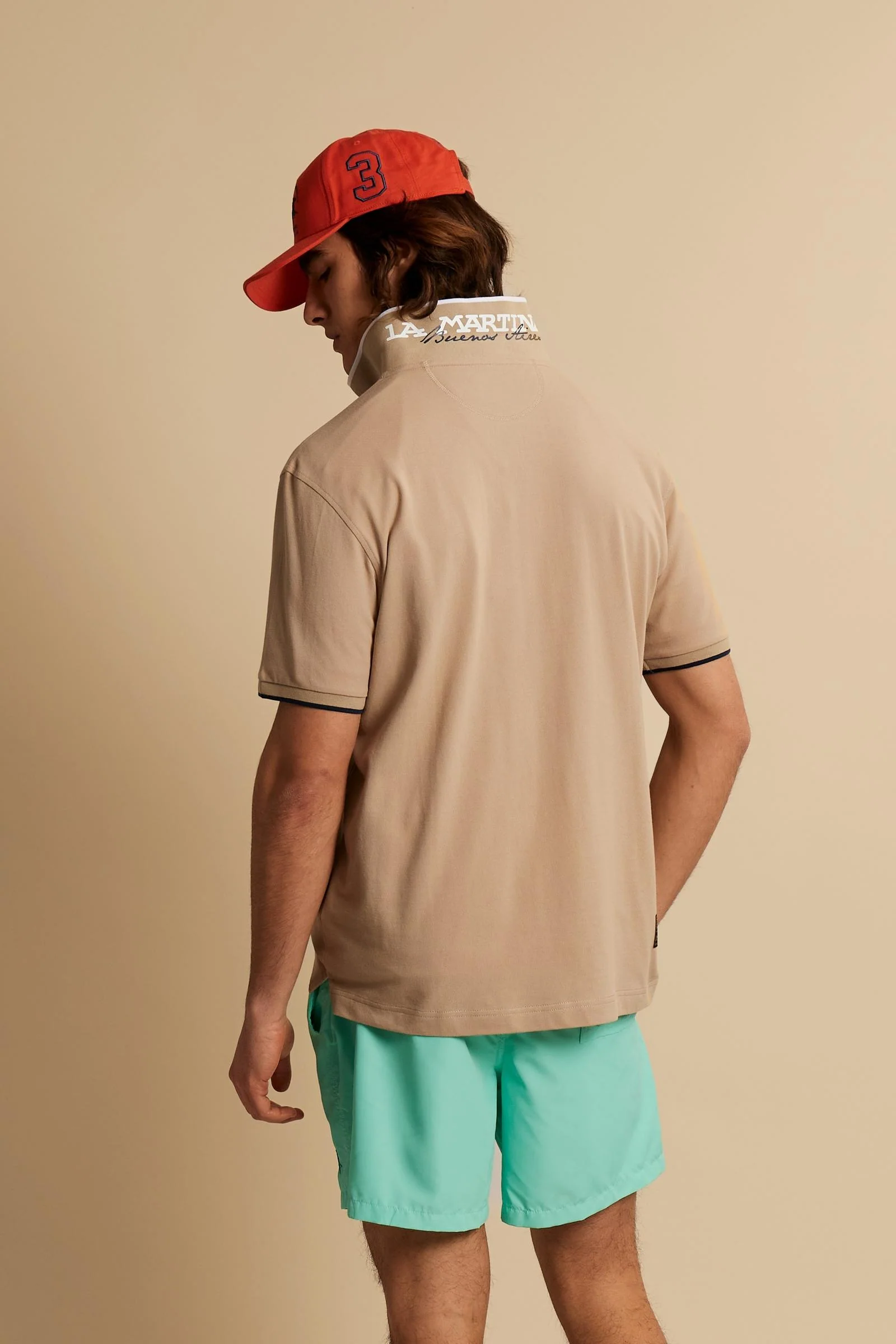 Herren Regular-Fit Poloshirt aus Stretch-Piqué Essential – Russell - Image 4