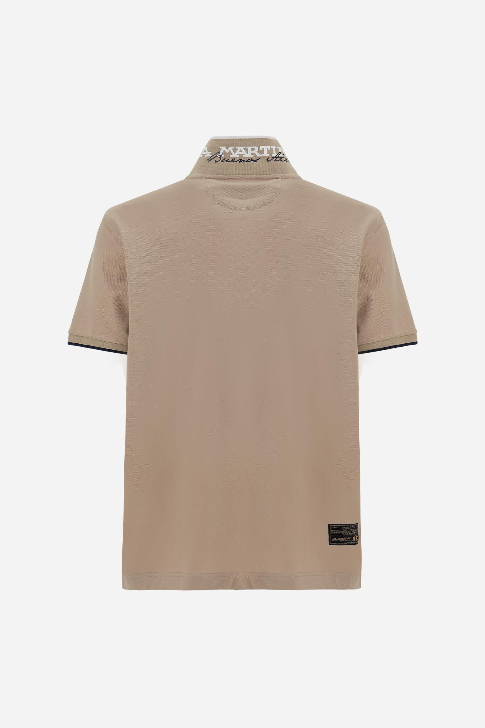 Herren Regular-Fit Poloshirt aus Stretch-Piqué Essential – Russell - Image 6