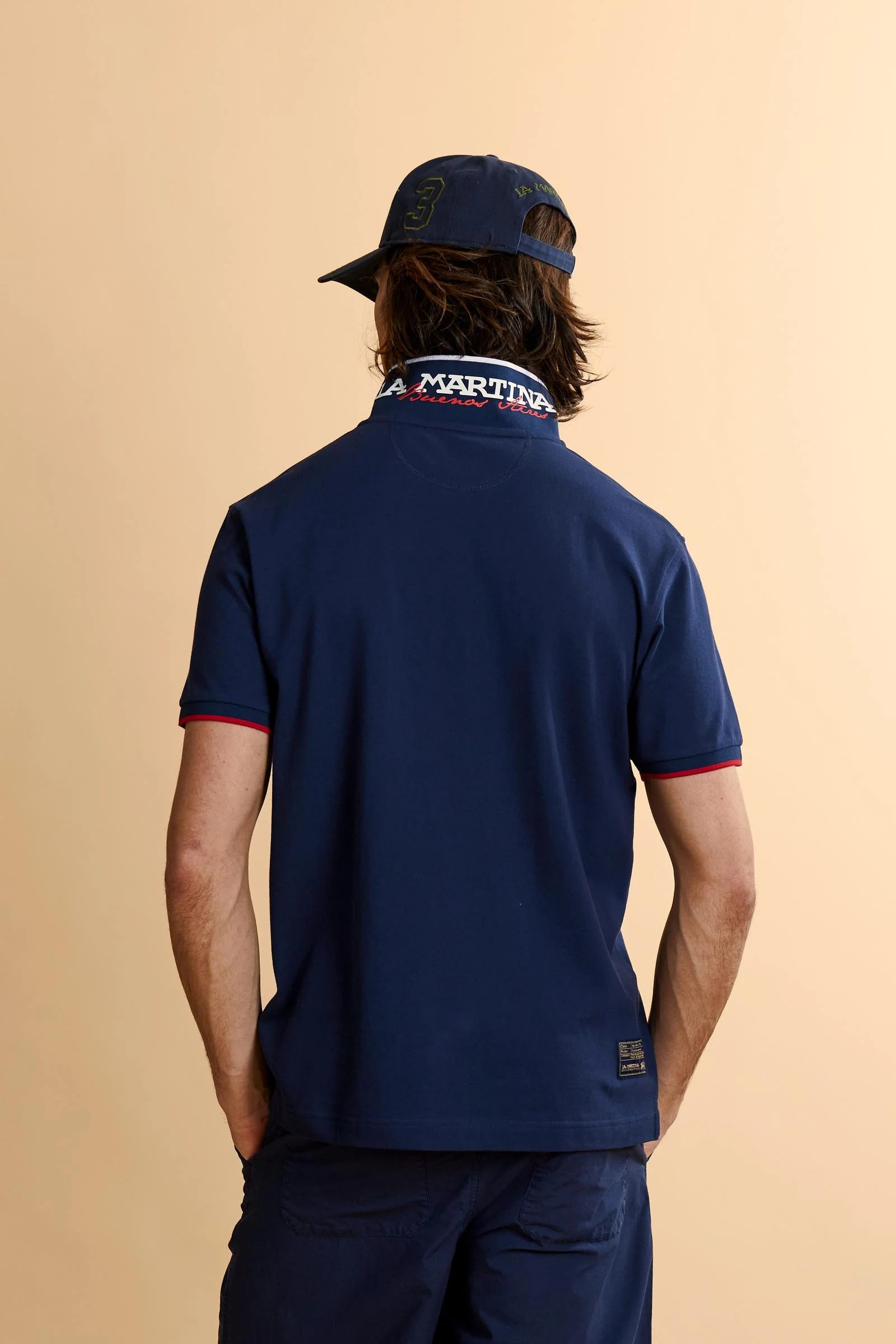 Herren Regular-Fit Poloshirt aus Stretch-Piqué Essential – Russell - Image 4