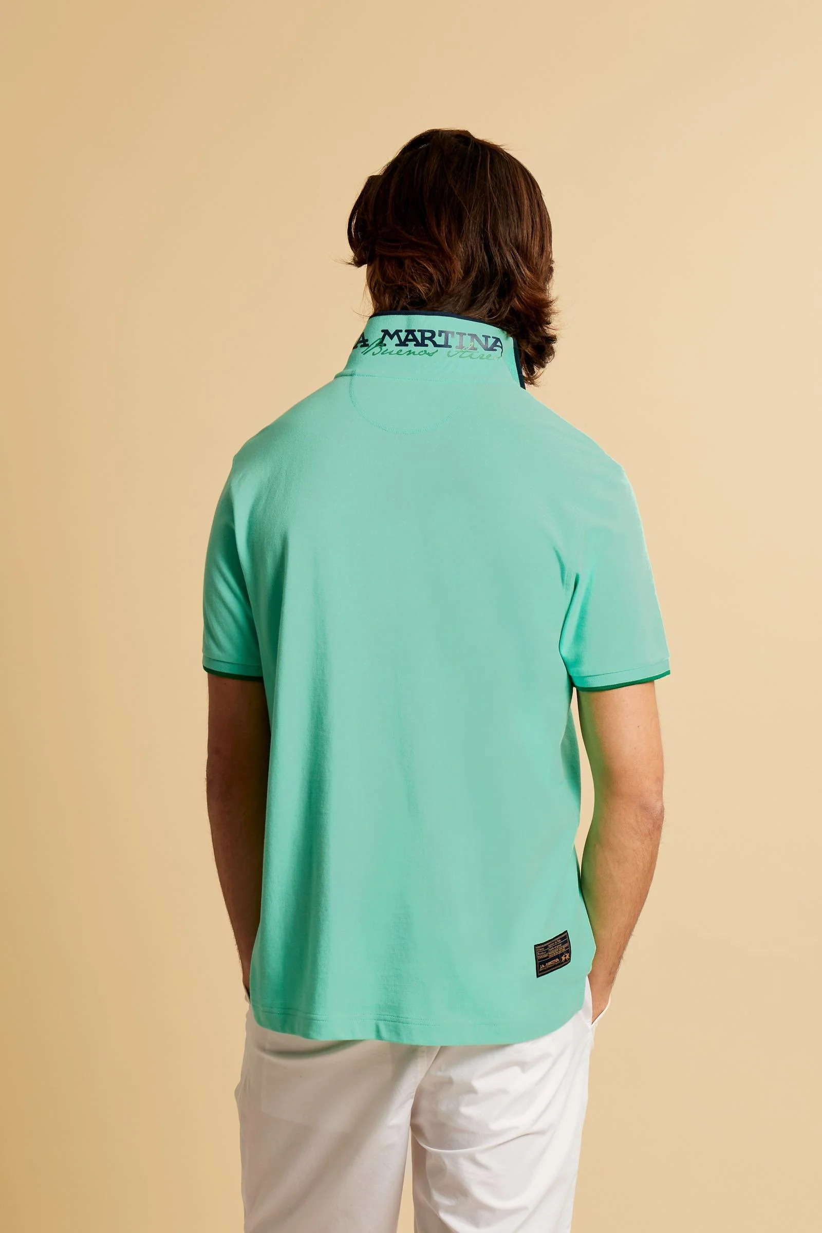 Herren Regular-Fit Poloshirt aus Stretch-Piqué Essential – Russell - Image 4