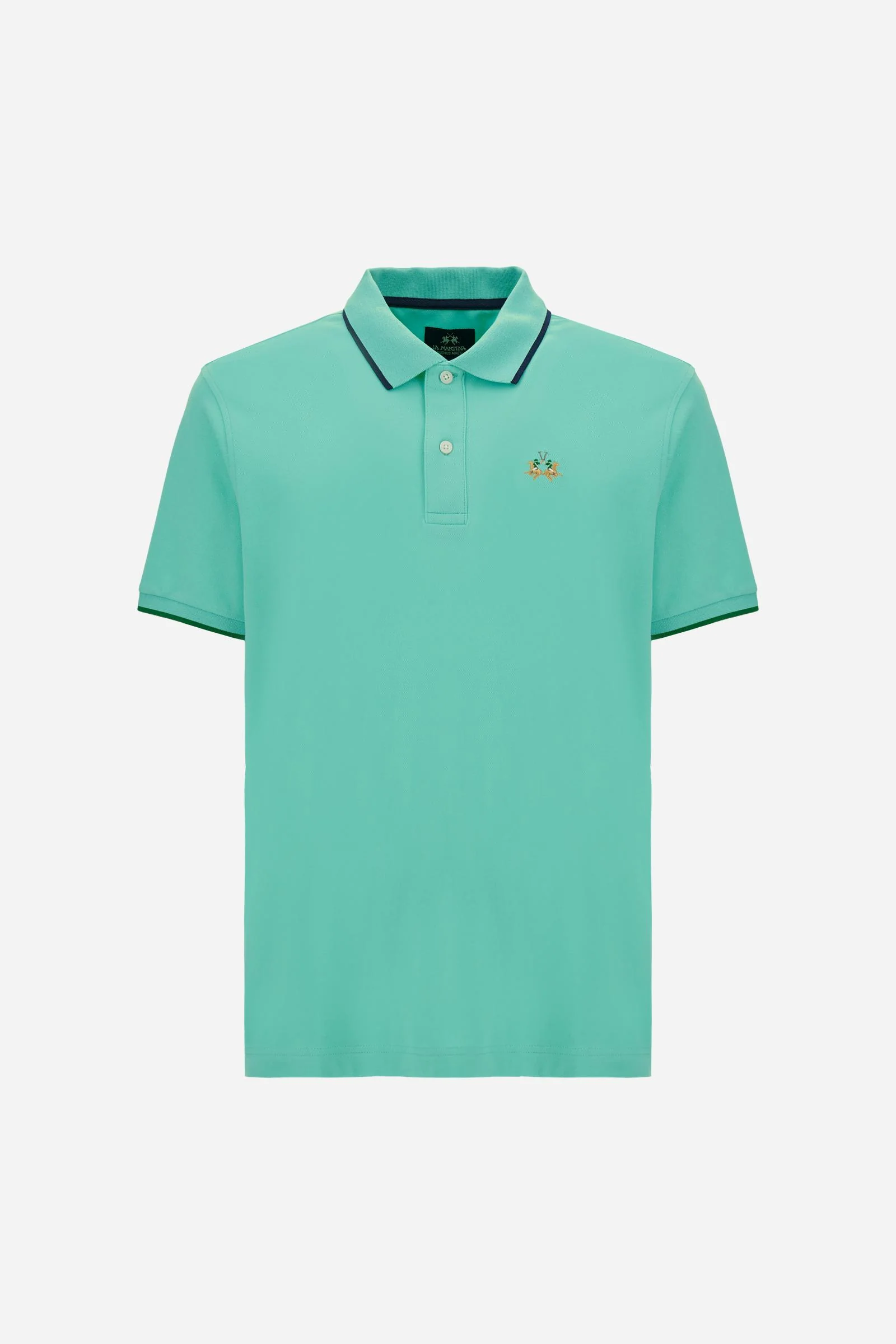 Herren Regular-Fit Poloshirt aus Stretch-Piqué Essential – Russell - Image 5