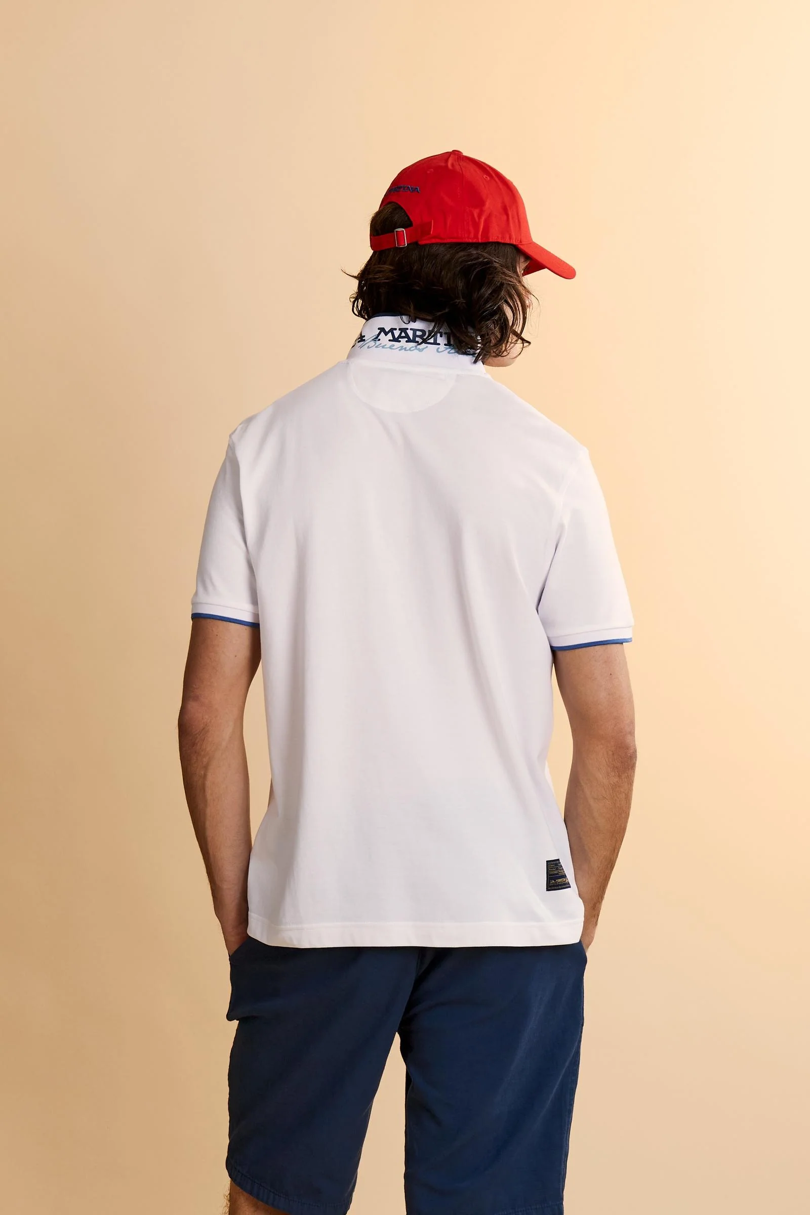 Herren Regular-Fit Poloshirt aus Stretch-Piqué Essential – Russell - Image 4