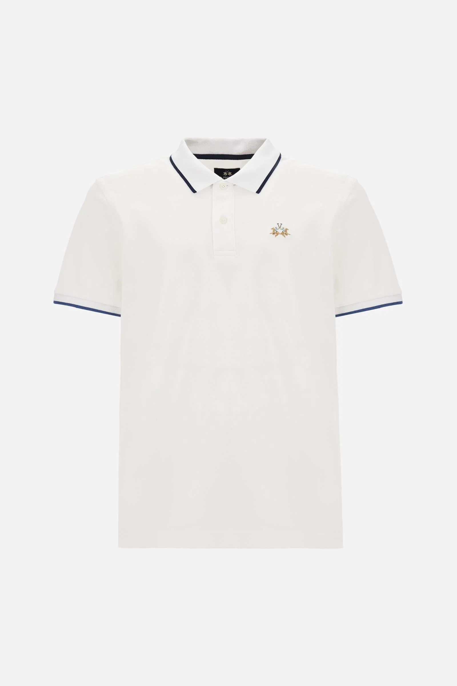 Herren Regular-Fit Poloshirt aus Stretch-Piqué Essential – Russell - Image 5