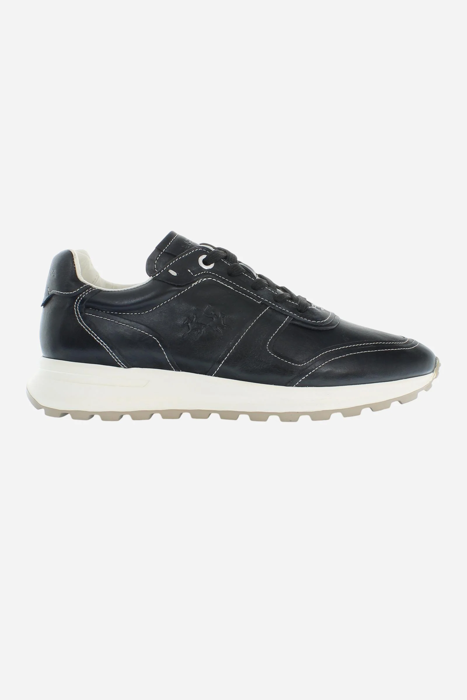 Herren Sneaker aus Leder mit Blocksohle - Brim