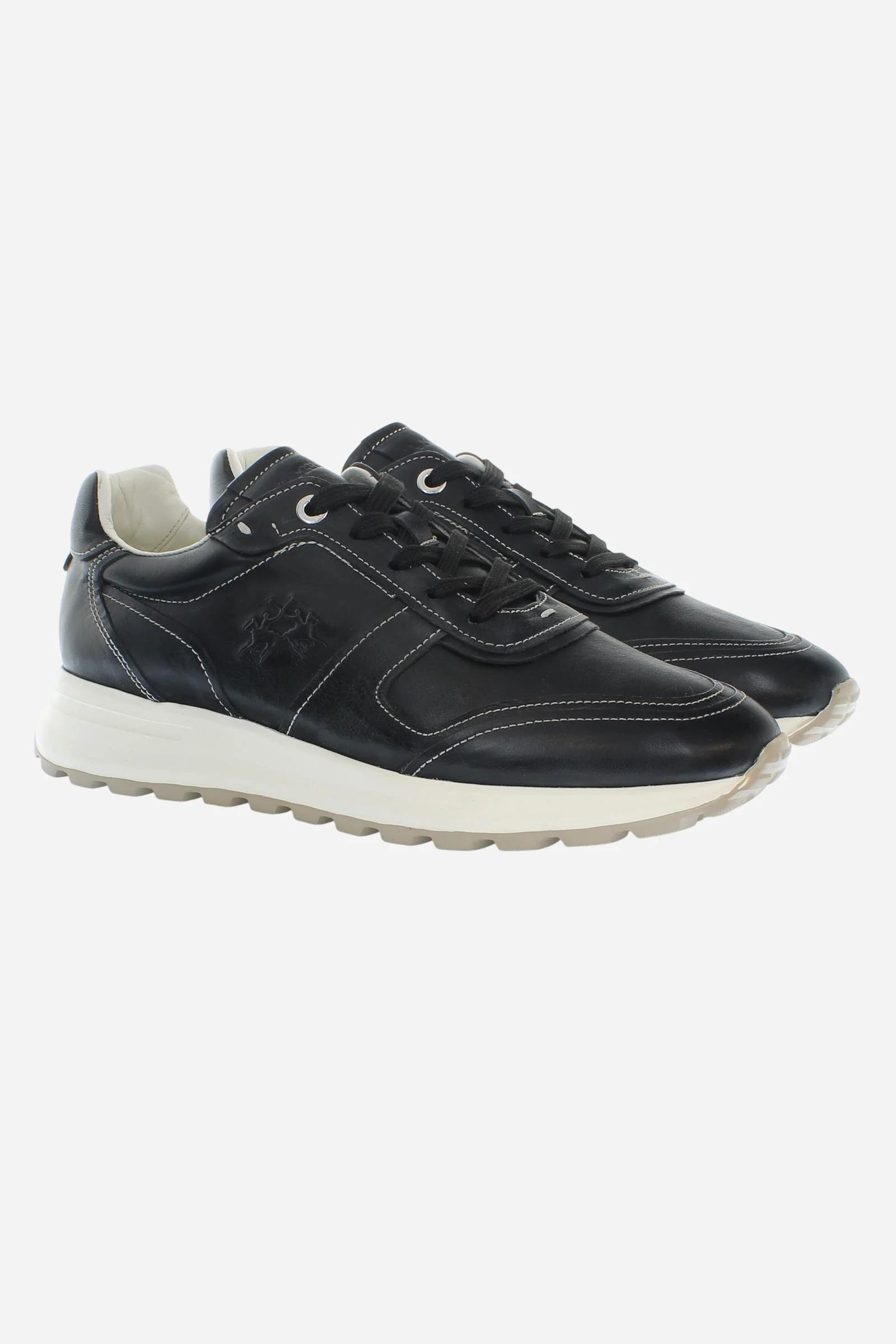 Herren Sneaker aus Leder mit Blocksohle - Brim - Image 2