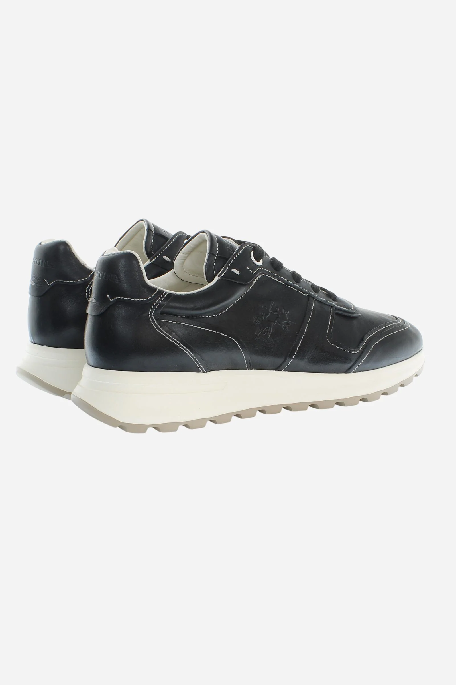 Herren Sneaker aus Leder mit Blocksohle - Brim - Image 3
