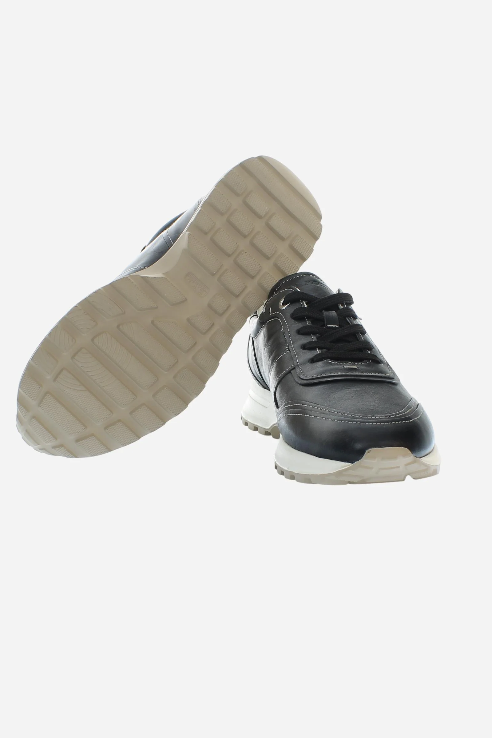 Herren Sneaker aus Leder mit Blocksohle - Brim - Image 5