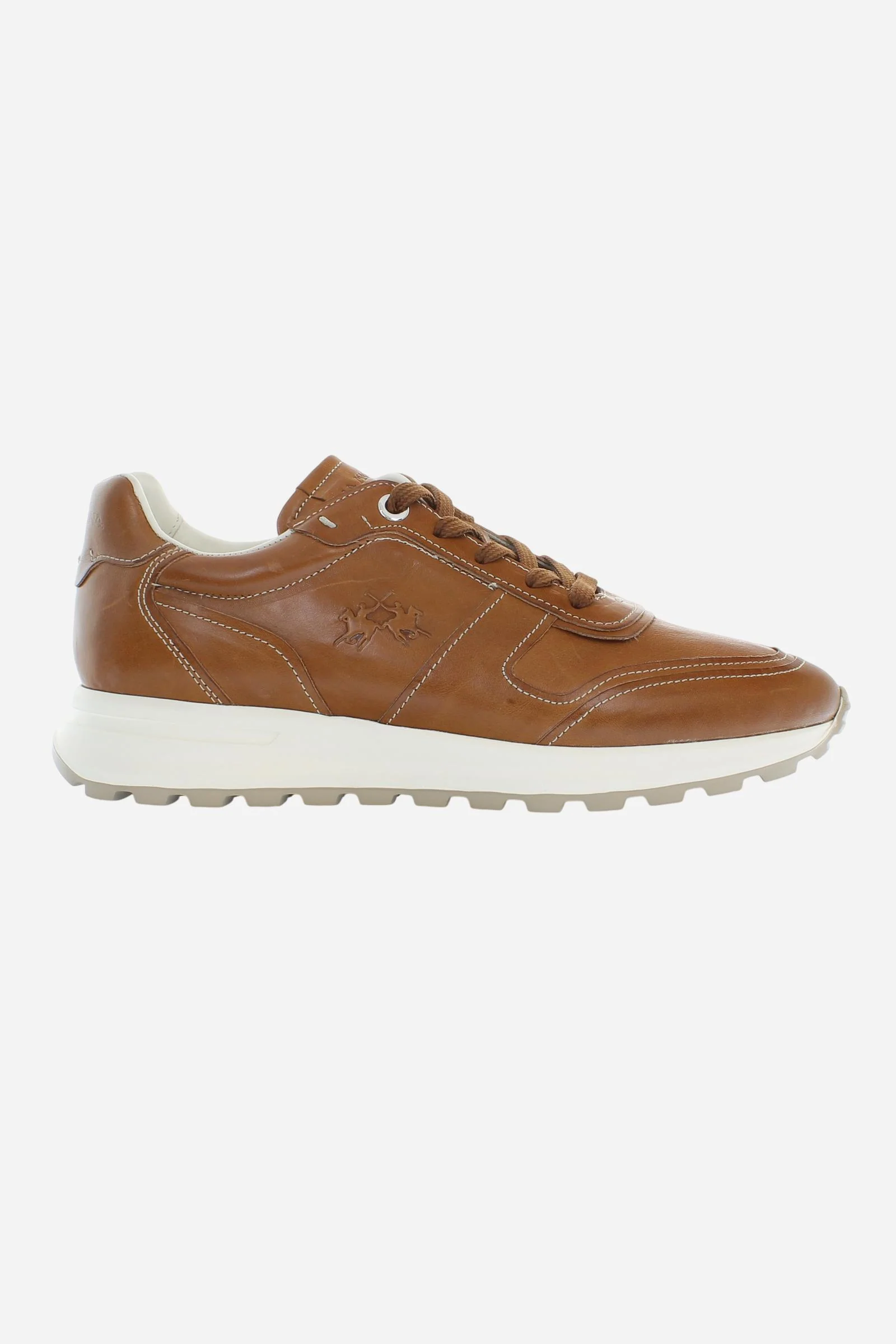 Herren Sneaker aus Leder mit Blocksohle - Brim