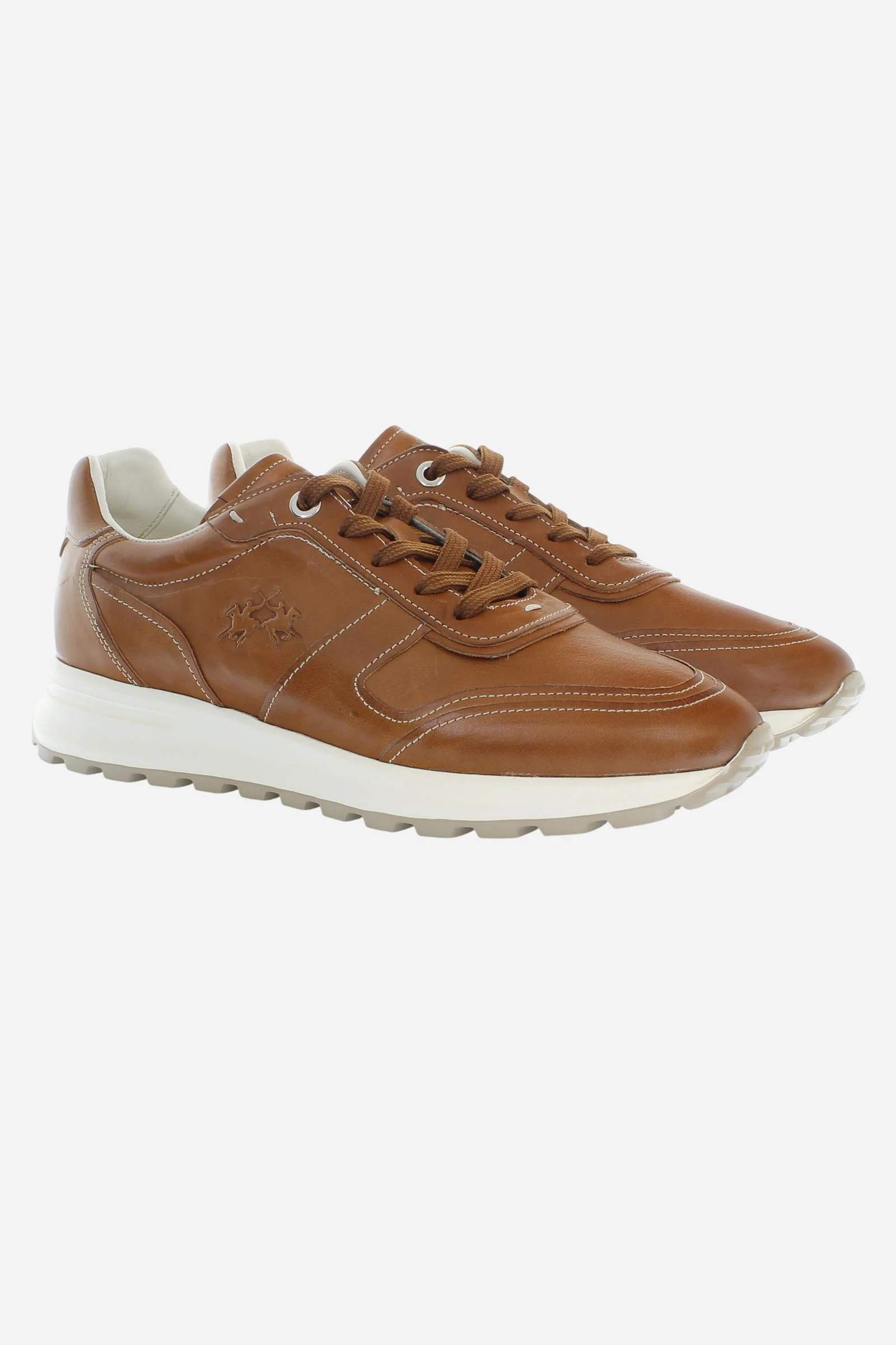 Herren Sneaker aus Leder mit Blocksohle - Brim - Image 2