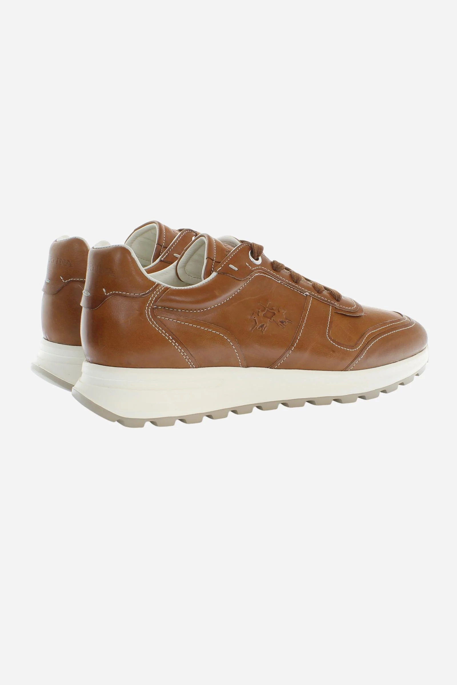 Herren Sneaker aus Leder mit Blocksohle - Brim - Image 3