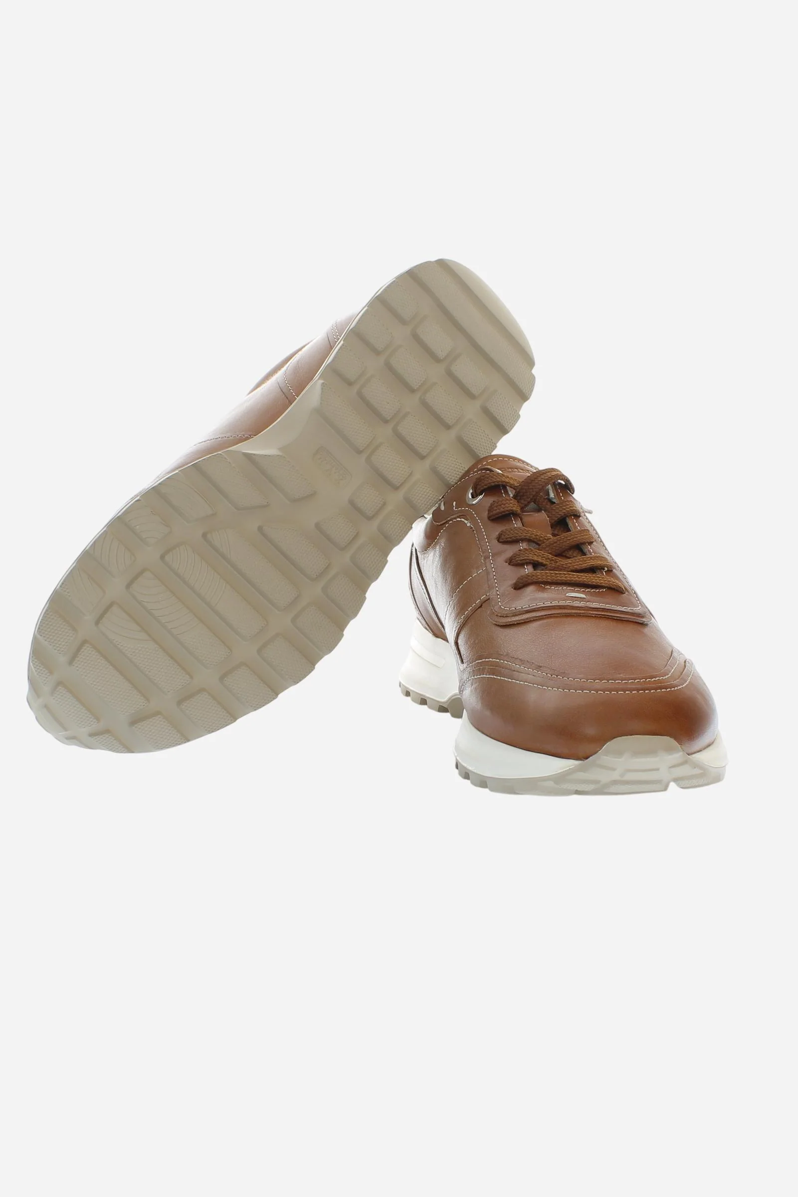 Herren Sneaker aus Leder mit Blocksohle - Brim - Image 5