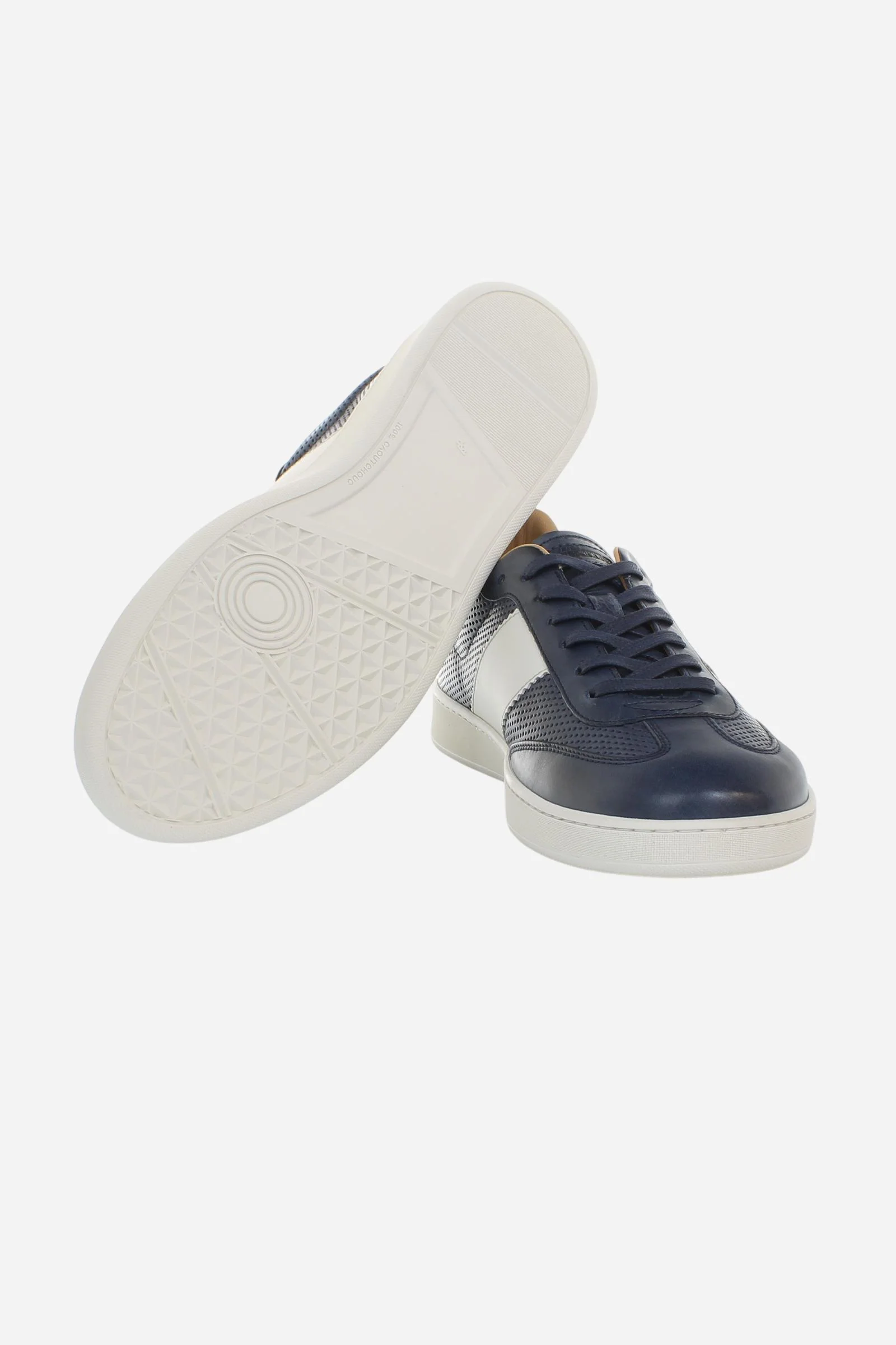 Herren Sneaker aus vegetabil gegerbtem Leder mit Kontraststreifen – Core Sage - Image 5
