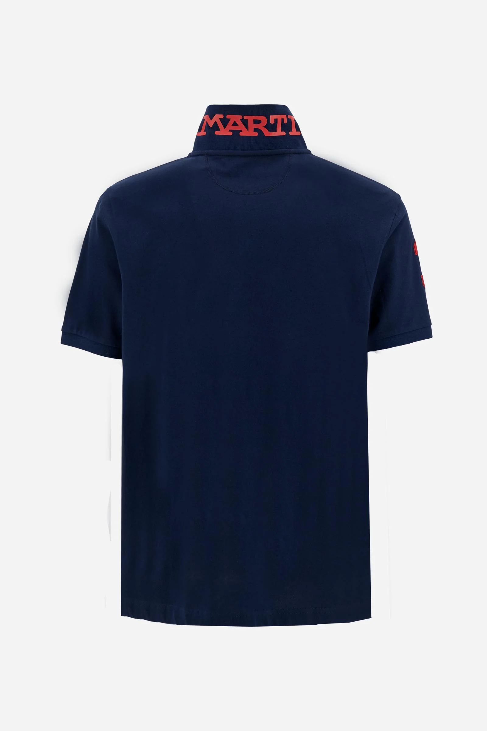 Herren-Stretch-Piqué-Poloshirt mit Nummer am Ärmel – Ray - Image 6