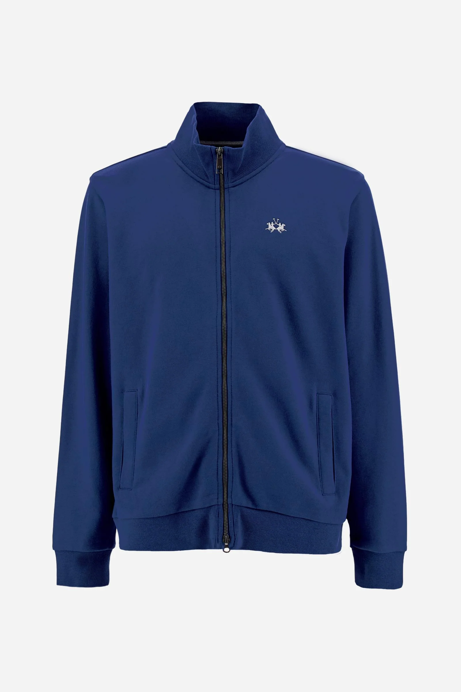 Herren Sweatshirt mit durchgehendem Reißverschluss aus Baumwoll-French-Terry – Caden - Image 5