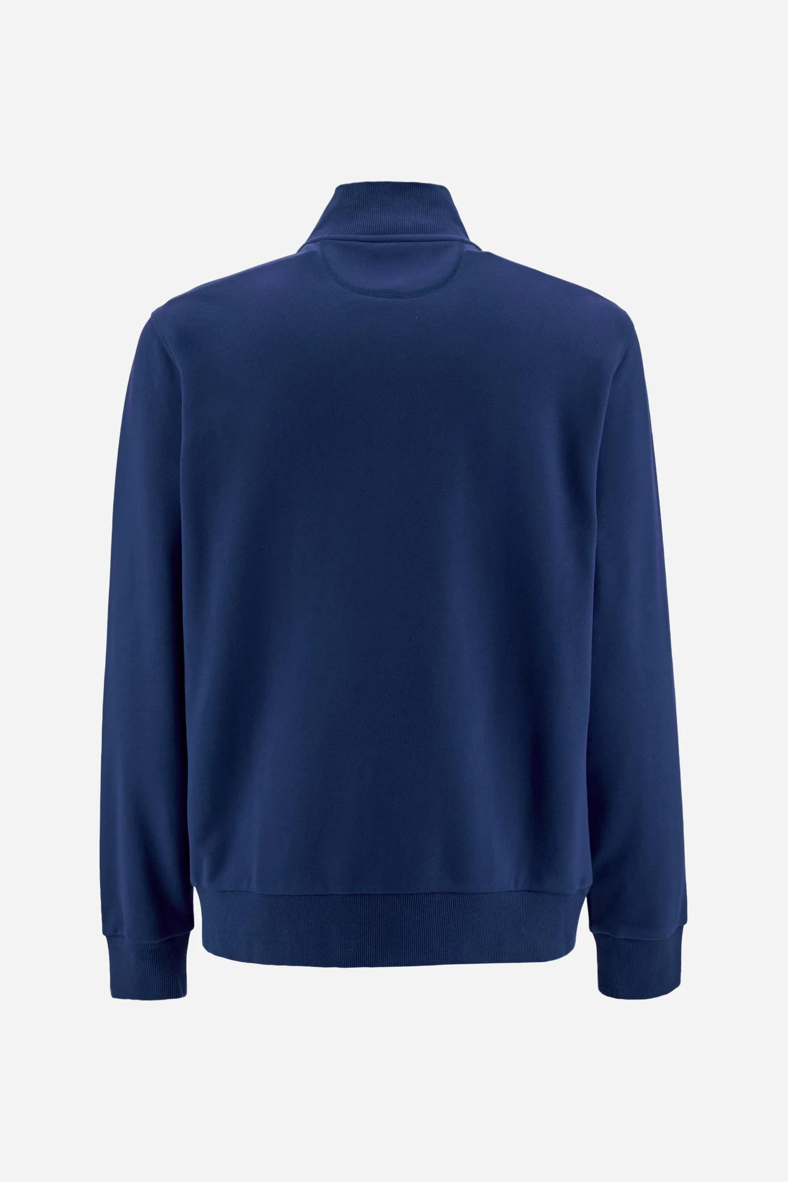 Herren Sweatshirt mit durchgehendem Reißverschluss aus Baumwoll-French-Terry – Caden - Image 6