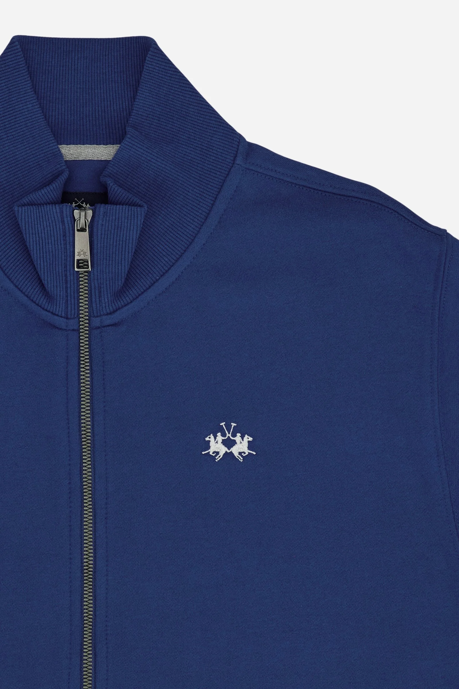 Herren Sweatshirt mit durchgehendem Reißverschluss aus Baumwoll-French-Terry – Caden - Image 8