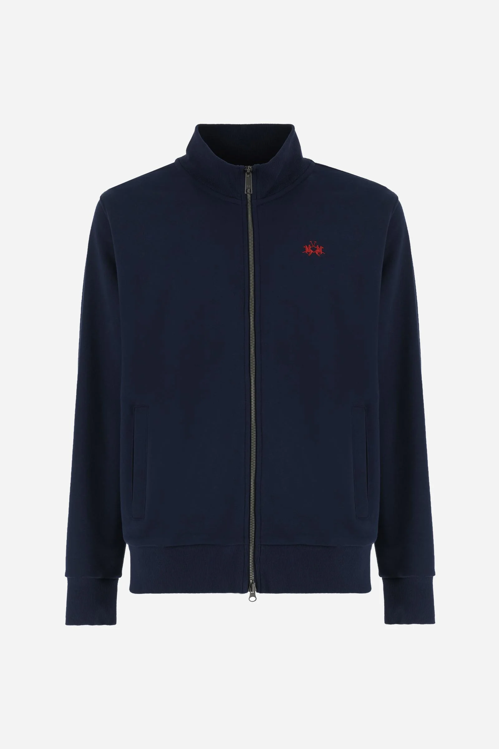 Herren Sweatshirt mit durchgehendem Reißverschluss aus Baumwoll-French-Terry – Caden - Image 5