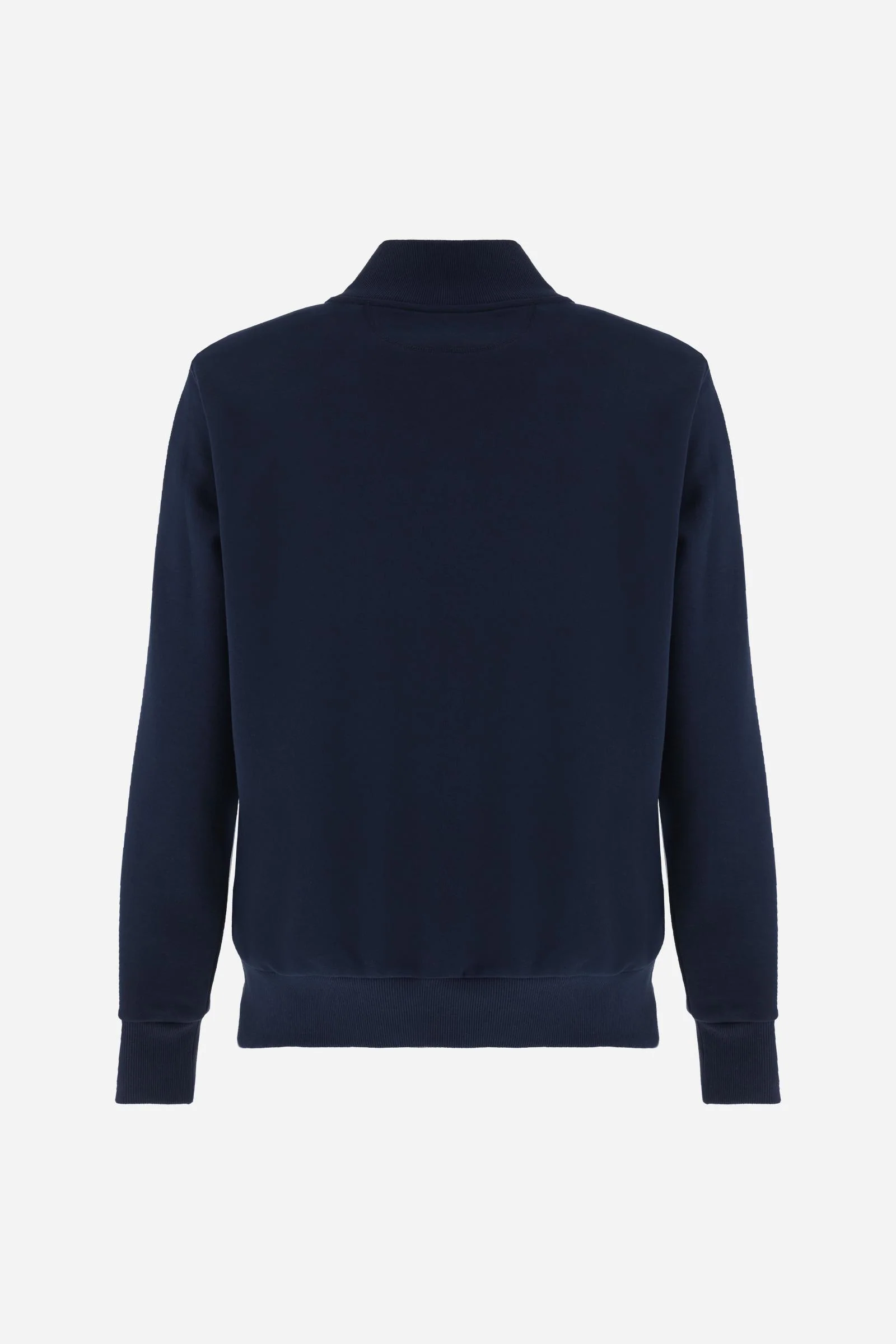 Herren Sweatshirt mit durchgehendem Reißverschluss aus Baumwoll-French-Terry – Caden - Image 6