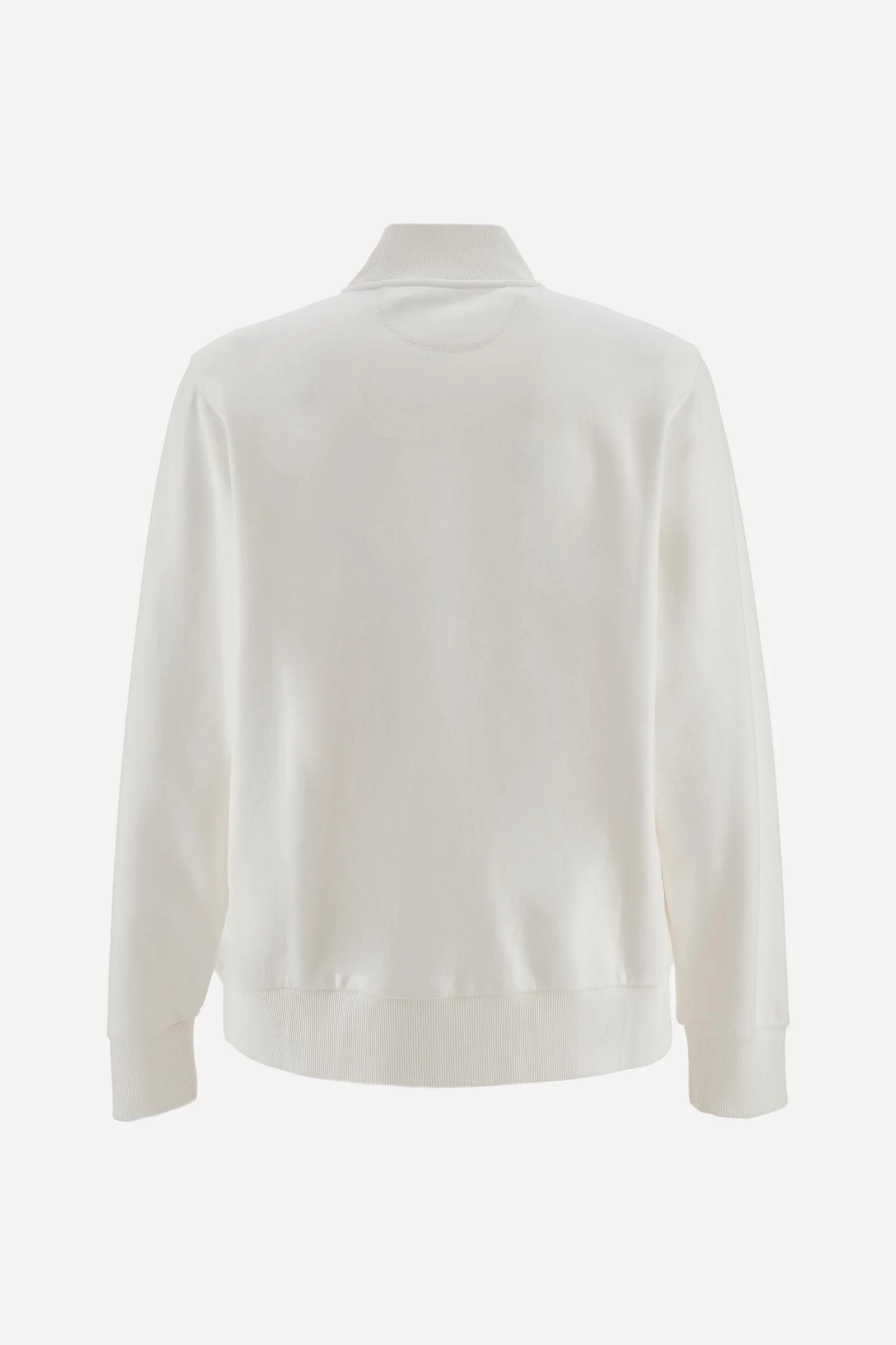 Herren Sweatshirt mit durchgehendem Reißverschluss aus Baumwoll-French-Terry – Caden - Image 6