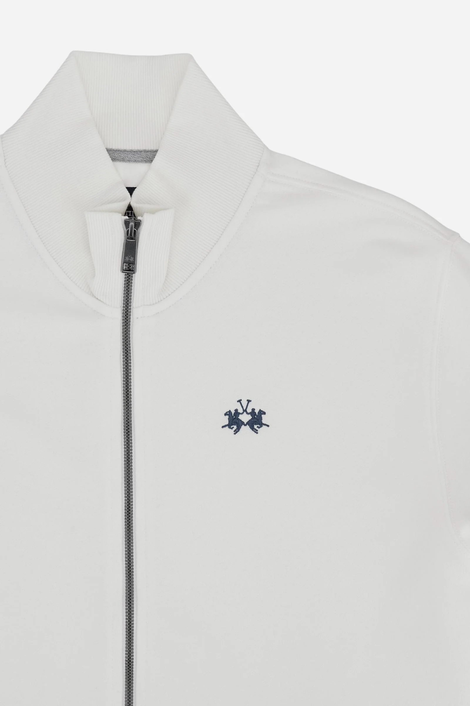Herren Sweatshirt mit durchgehendem Reißverschluss aus Baumwoll-French-Terry – Caden - Image 8