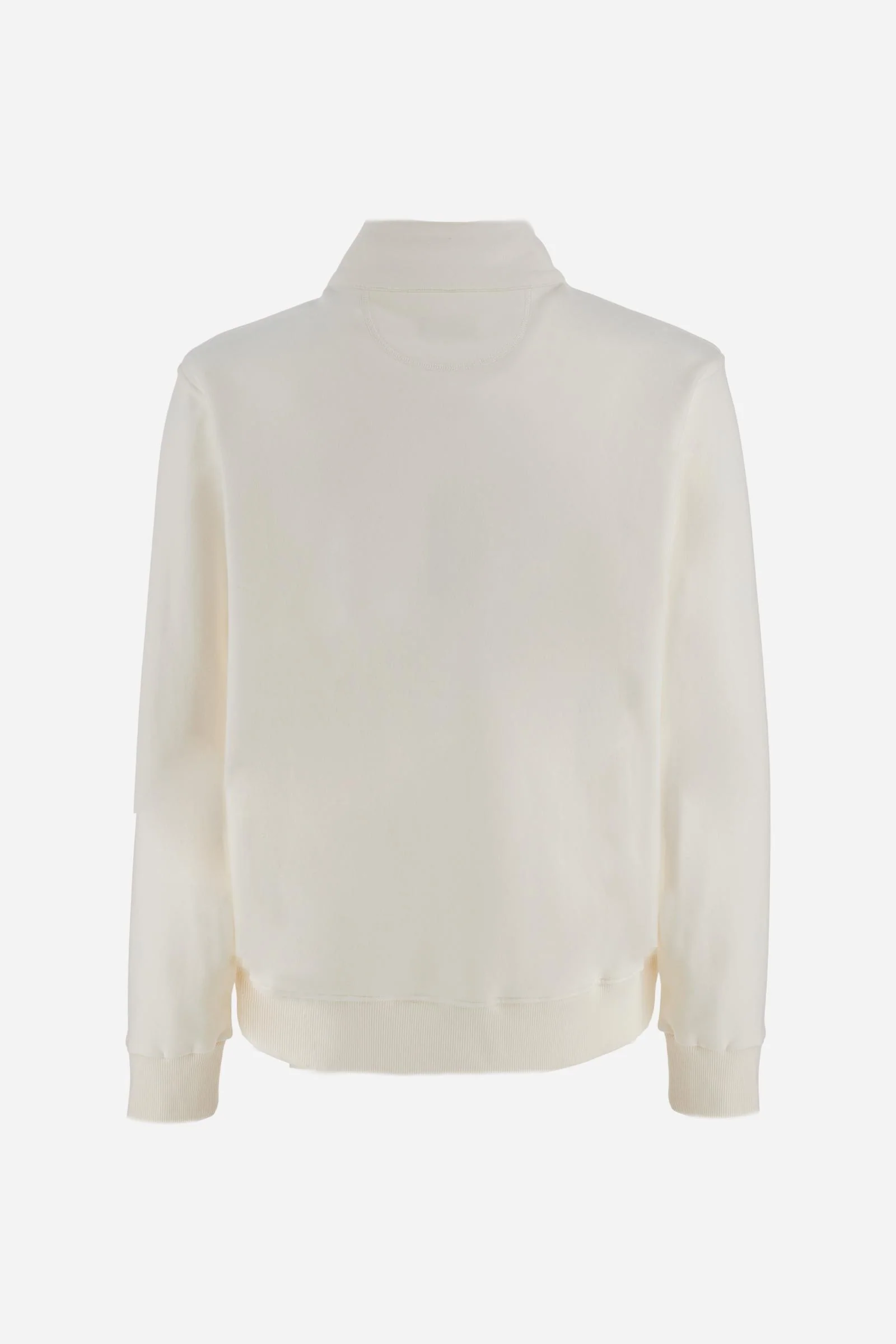 Herren Sweatshirt mit halbem Reißverschluss aus Baumwoll-French-Terry – Chalino - Image 6