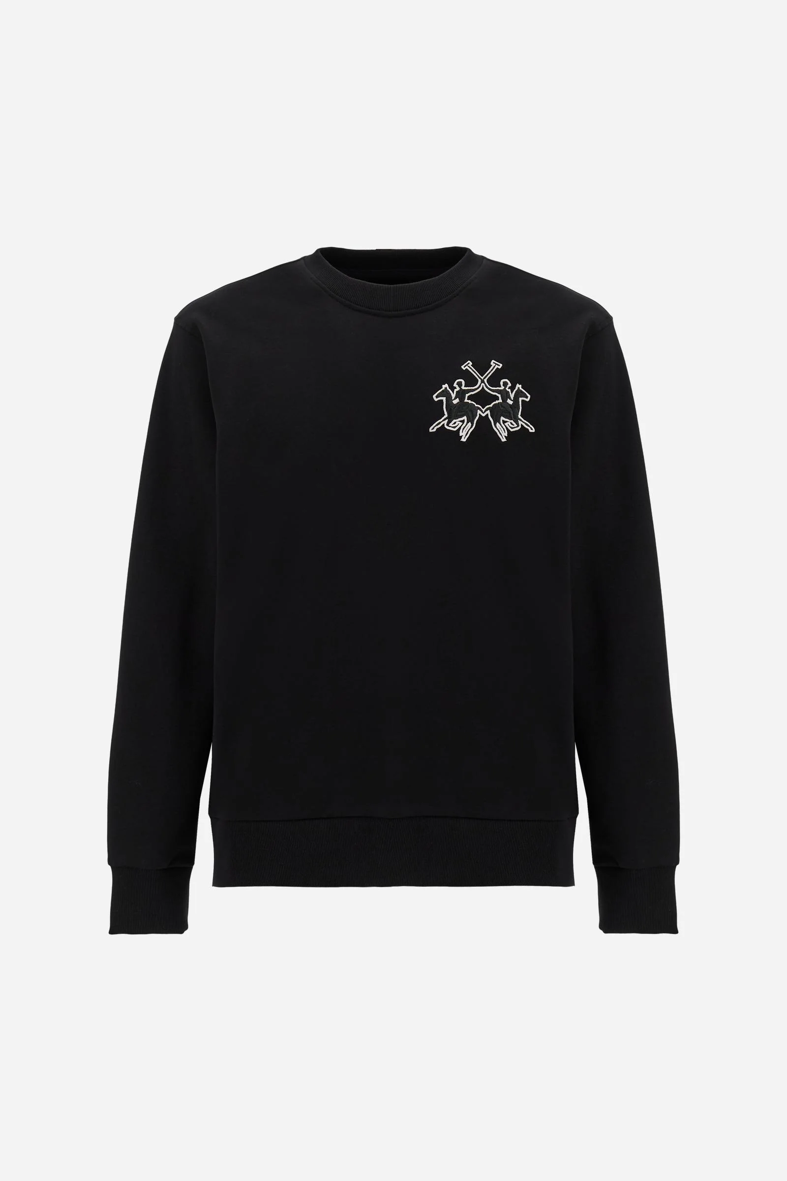 Herren Sweatshirt mit Rundhalsausschnitt aus French Terry mit Maxi-Logo - Chuy - Image 5