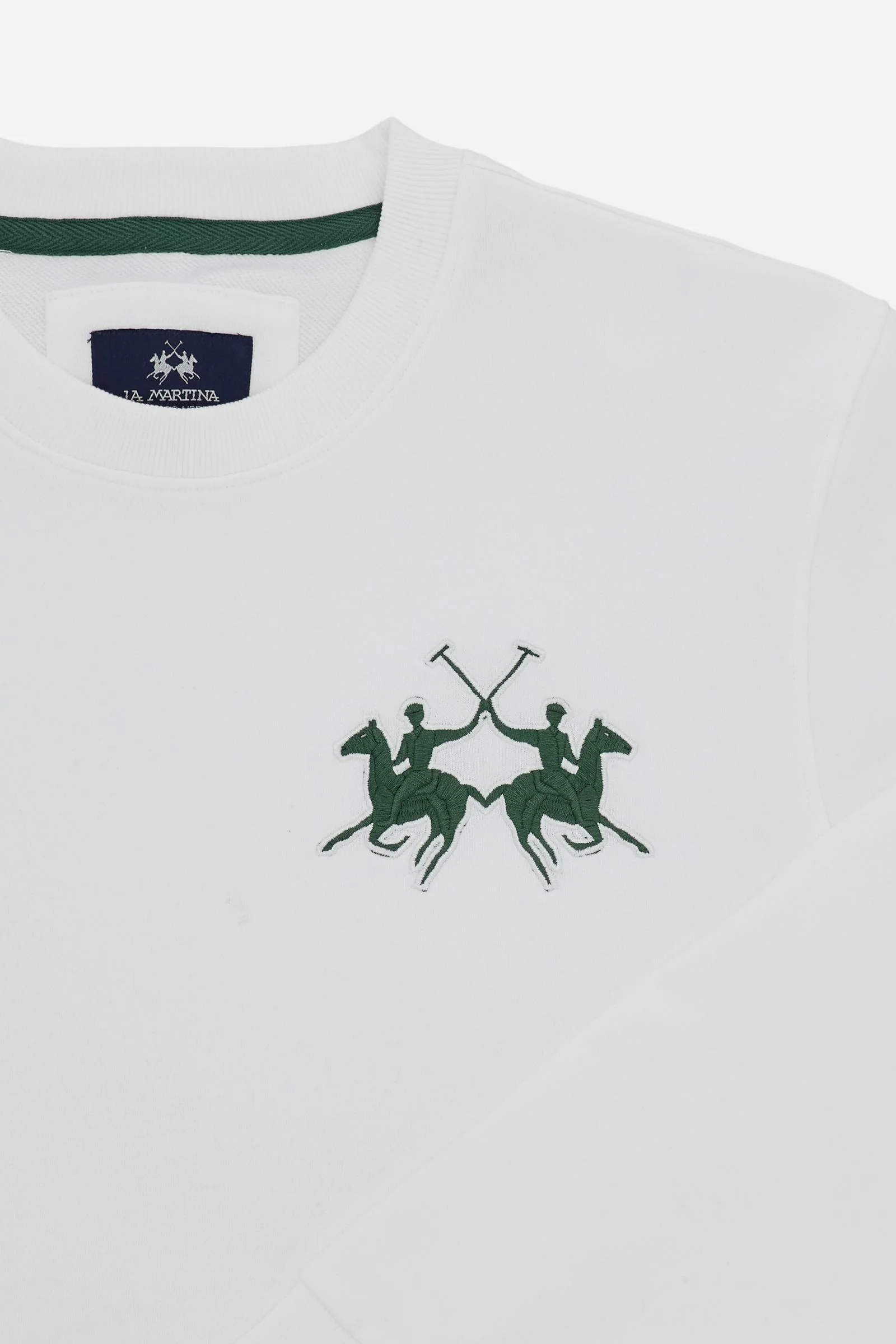 Herren Sweatshirt mit Rundhalsausschnitt aus French Terry mit Maxi-Logo - Chuy - Image 7