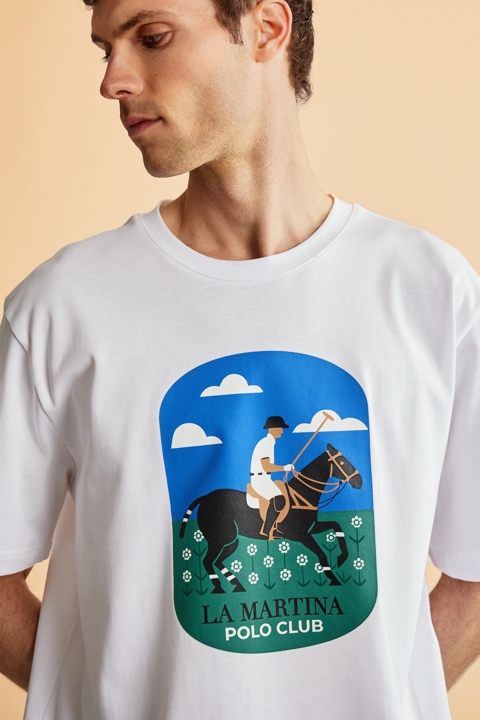 Herren T-Shirt aus Baumwolljersey Capri Edition – Calvino - Image 3