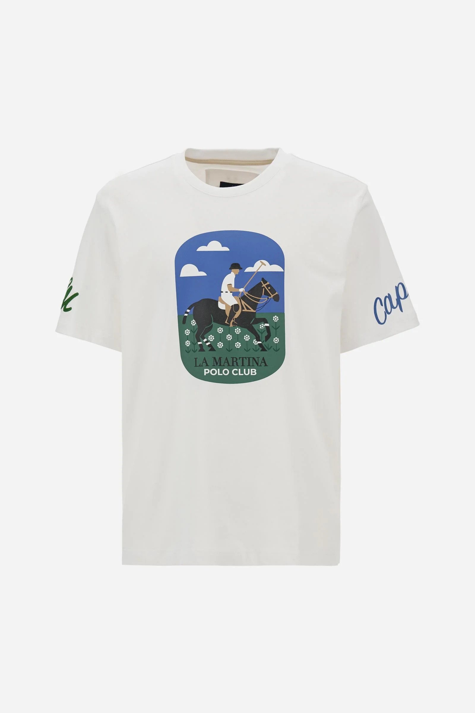 Herren T-Shirt aus Baumwolljersey Capri Edition – Calvino - Image 5
