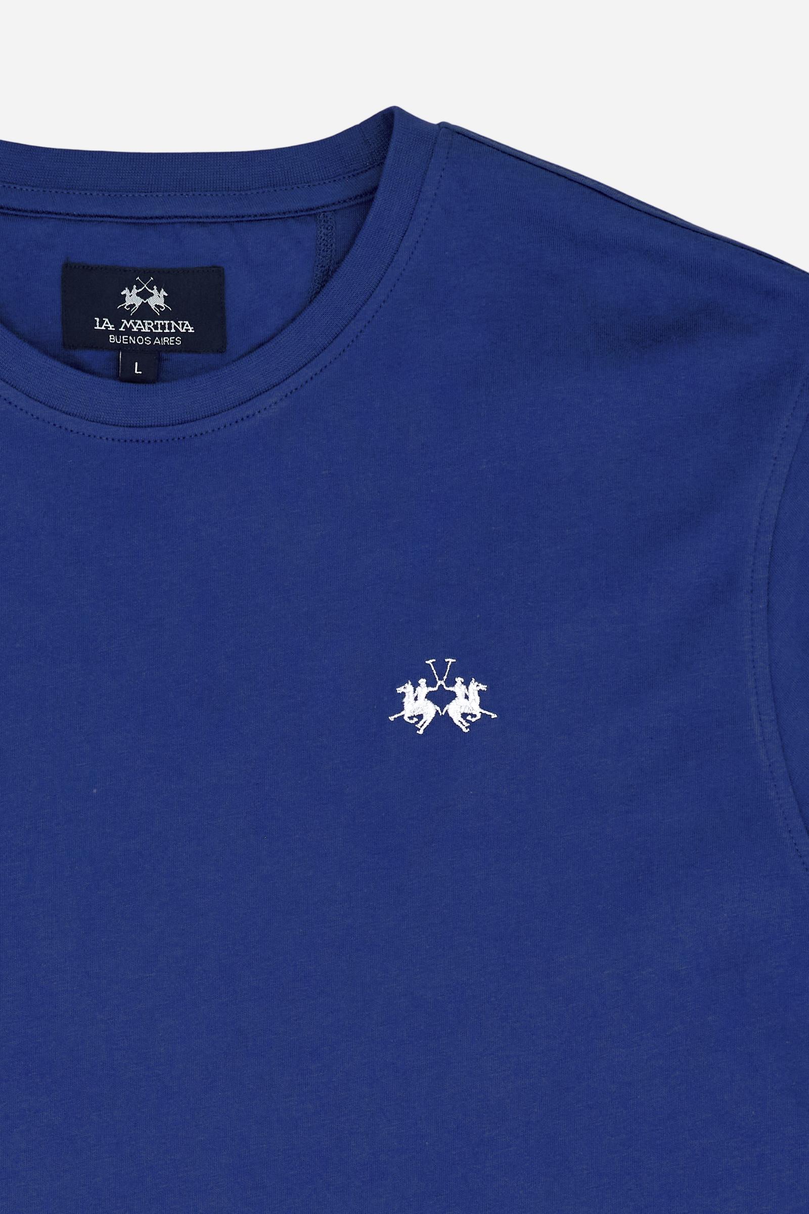 Herren T-Shirt aus Baumwolljersey mit kleinem Logo - Serge - Image 7