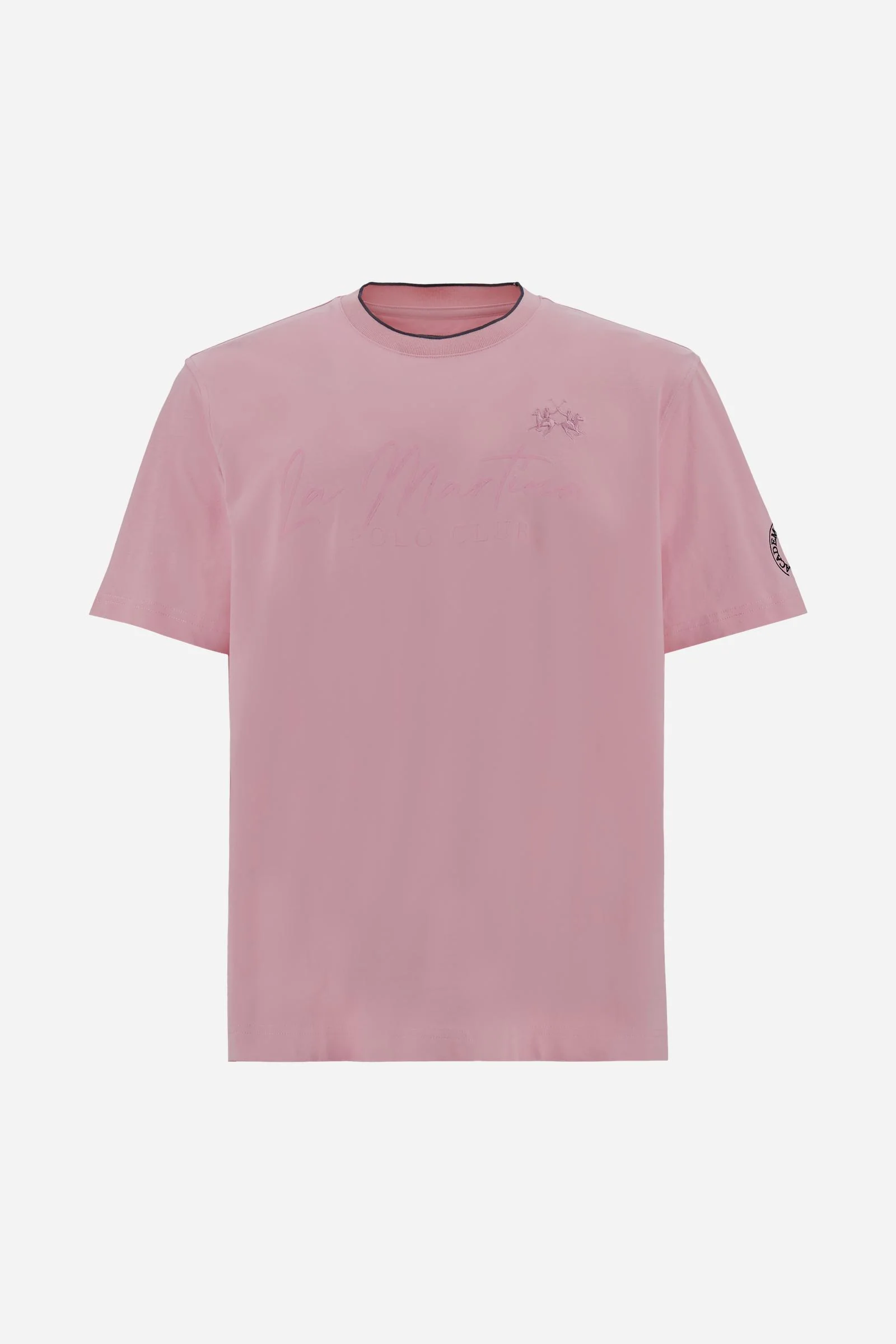 Herren T-Shirt aus schwerem Jersey „Polo Club“ – Clodoveo - Image 5