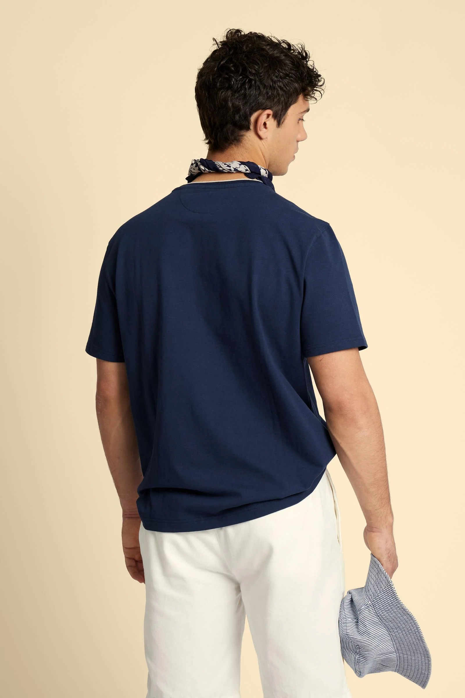 Herren T-Shirt aus schwerem Jersey „Polo Club“ – Clodoveo - Image 4