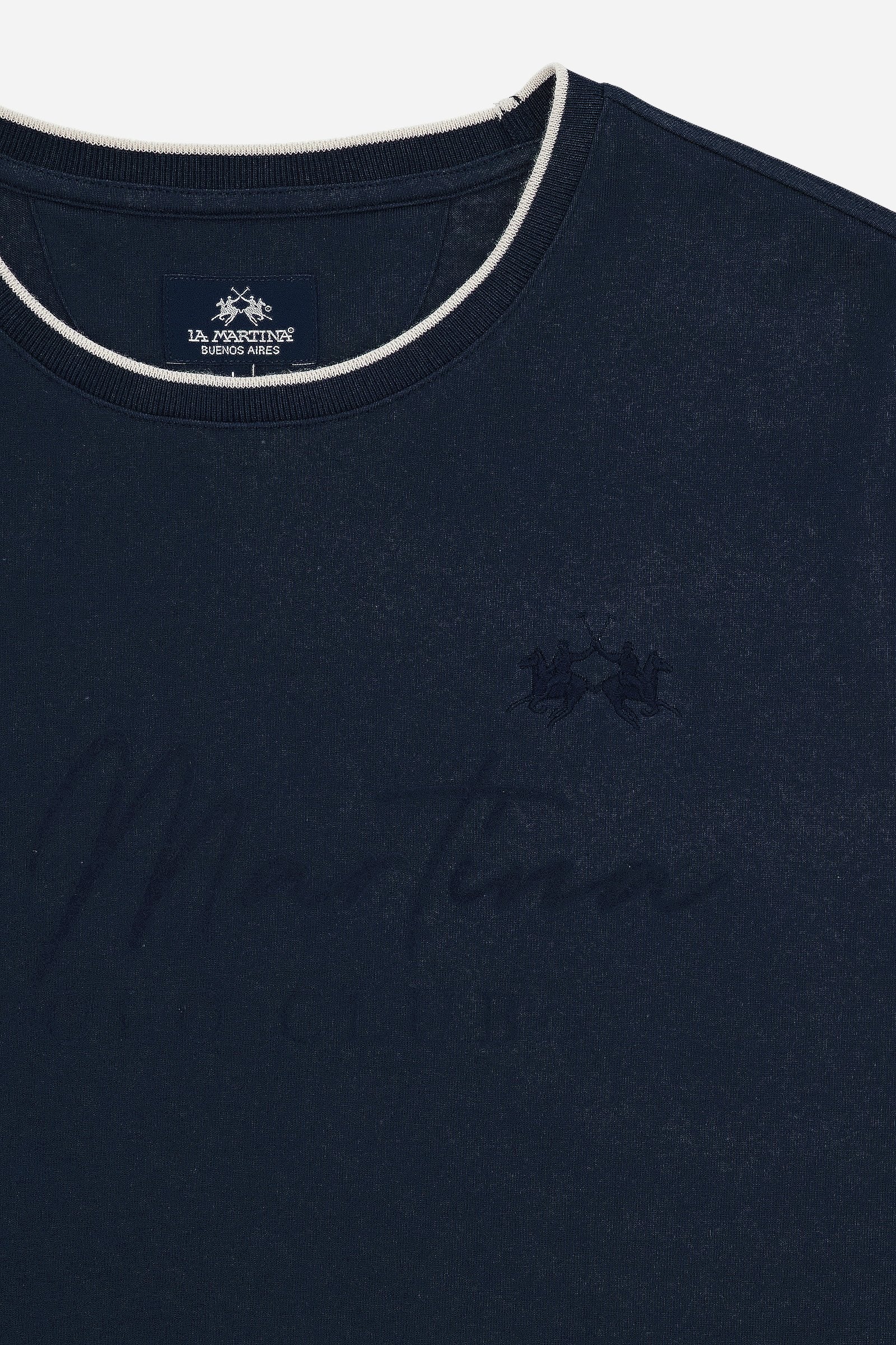 Herren T-Shirt aus schwerem Jersey „Polo Club“ – Clodoveo - Image 7