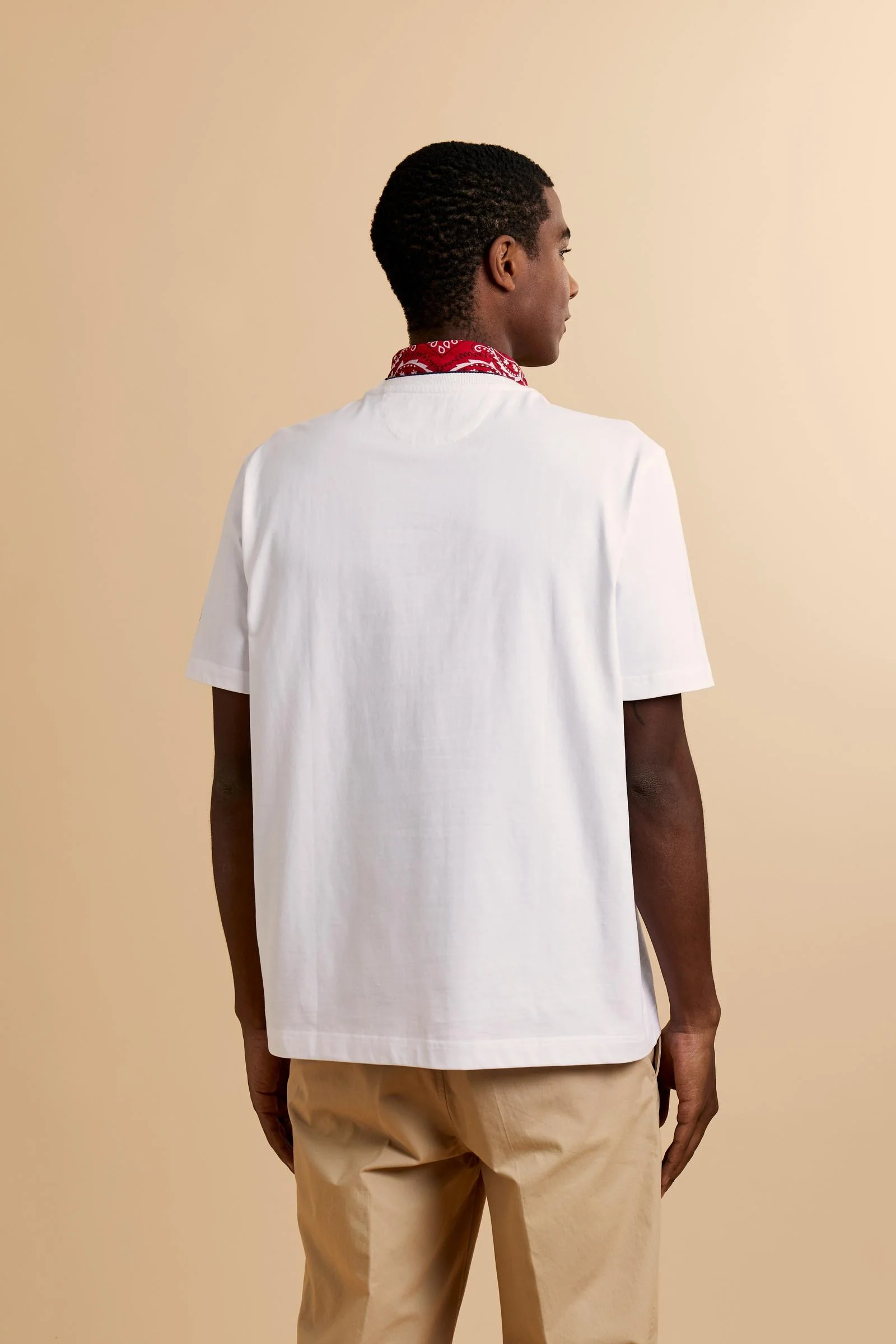 Herren T-Shirt aus schwerem Jersey „Polo Club“ – Clodoveo - Image 4