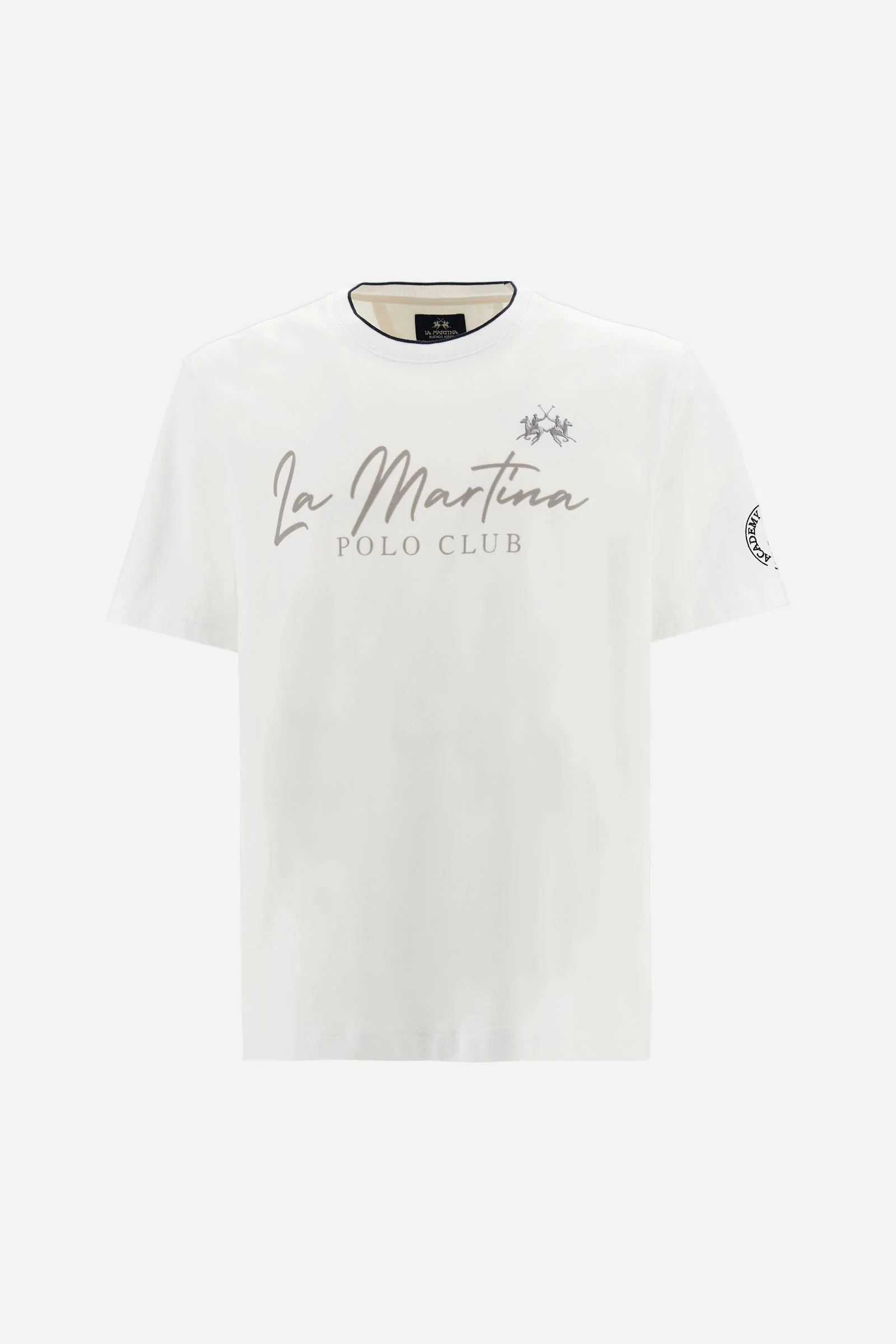 Herren T-Shirt aus schwerem Jersey „Polo Club“ – Clodoveo - Image 5