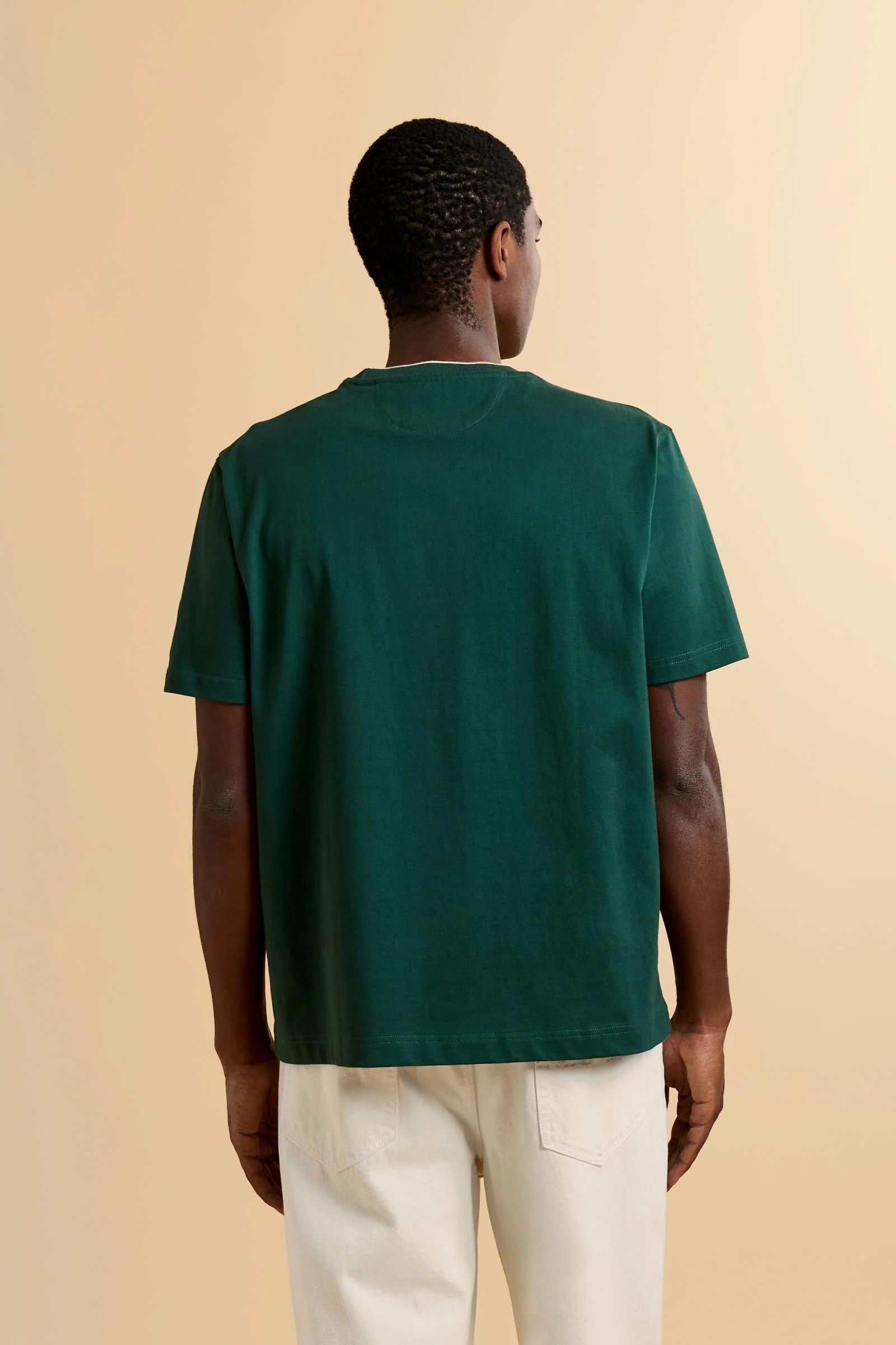 Herren T-Shirt aus schwerem Jersey „Polo Club“ – Clodoveo - Image 4