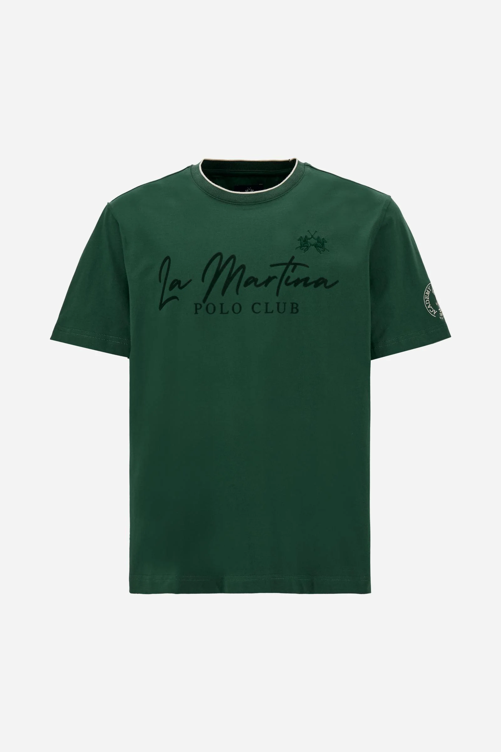 Herren T-Shirt aus schwerem Jersey „Polo Club“ – Clodoveo - Image 5