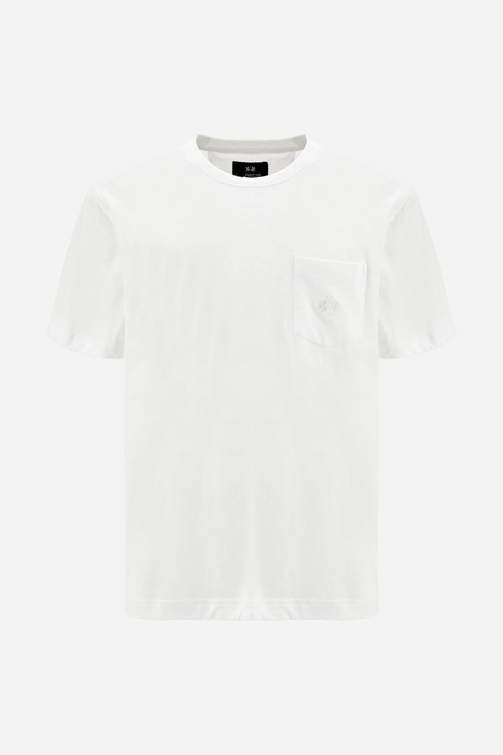 Herren T-Shirt aus Slub-Jersey mit Logo-Brusttasche - Tuan - Image 5
